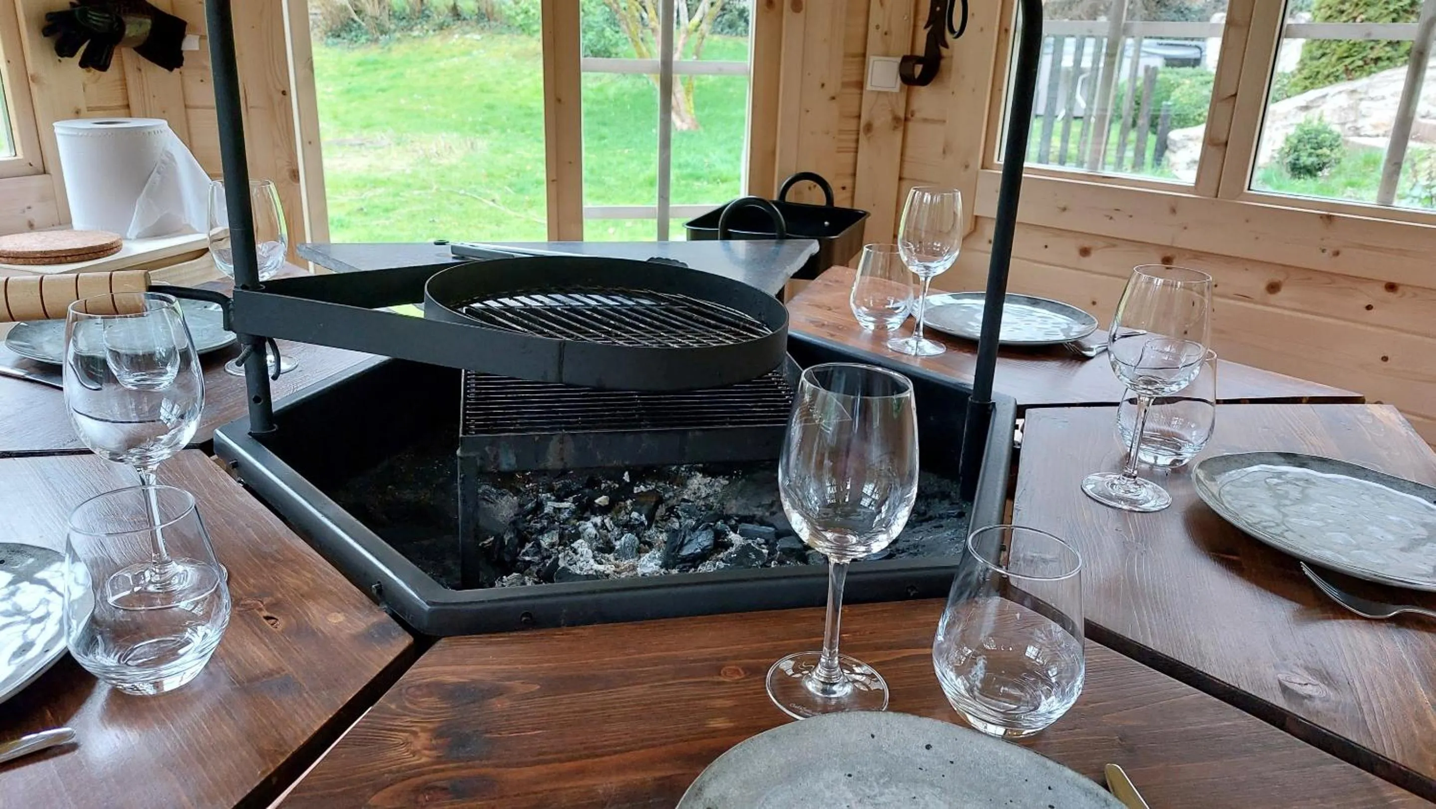 Dining area in La Source de Bury