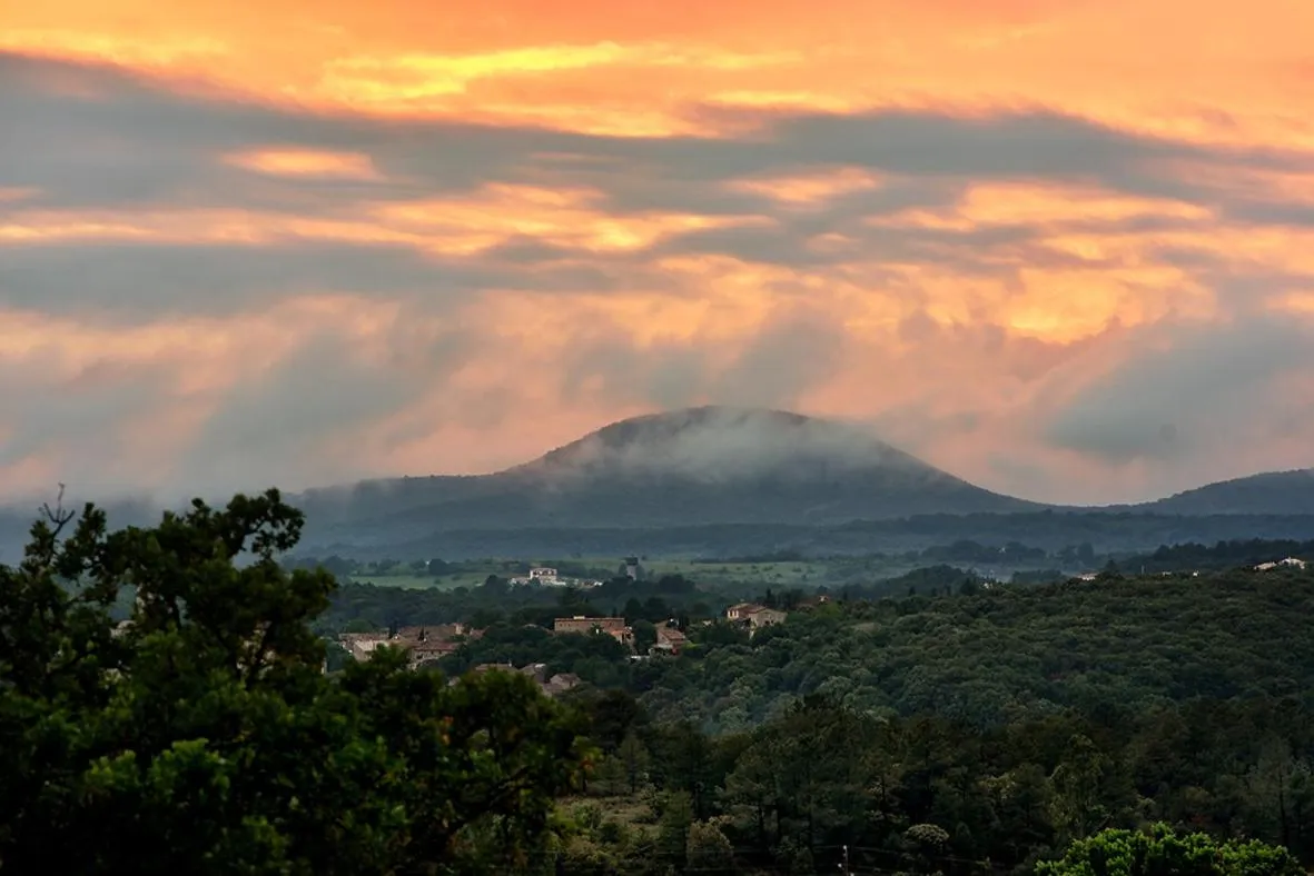 Natural landscape in B&B Champdelaplume