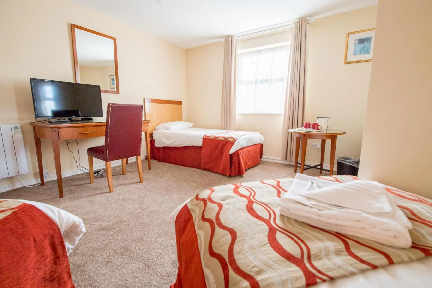 Bed in The Black Horse Inn