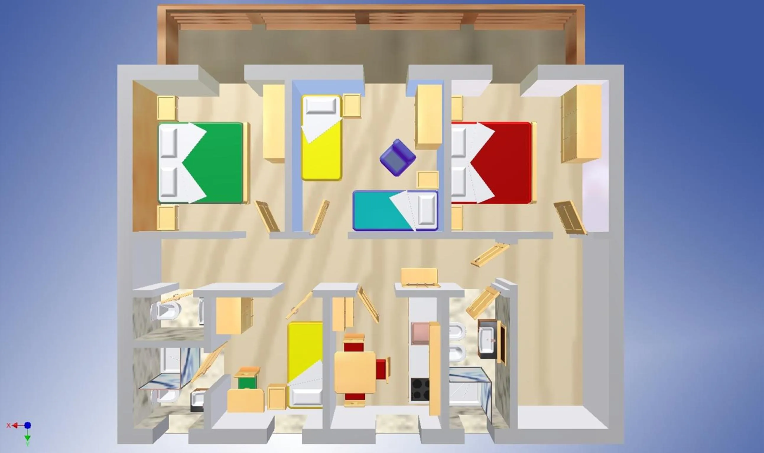 Photo of the whole room in Appartamenti Residence Pars