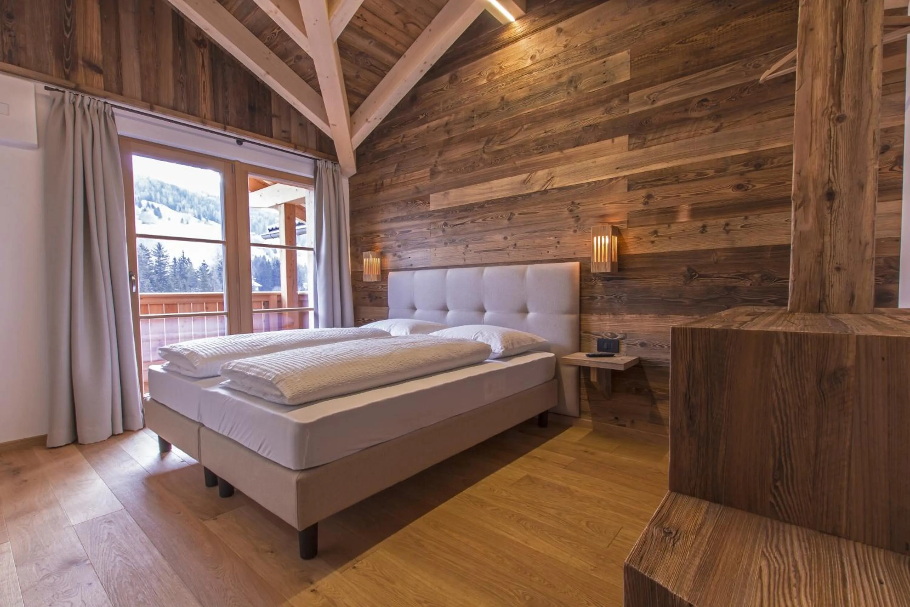 Bedroom in Appartamenti Residence Pars
