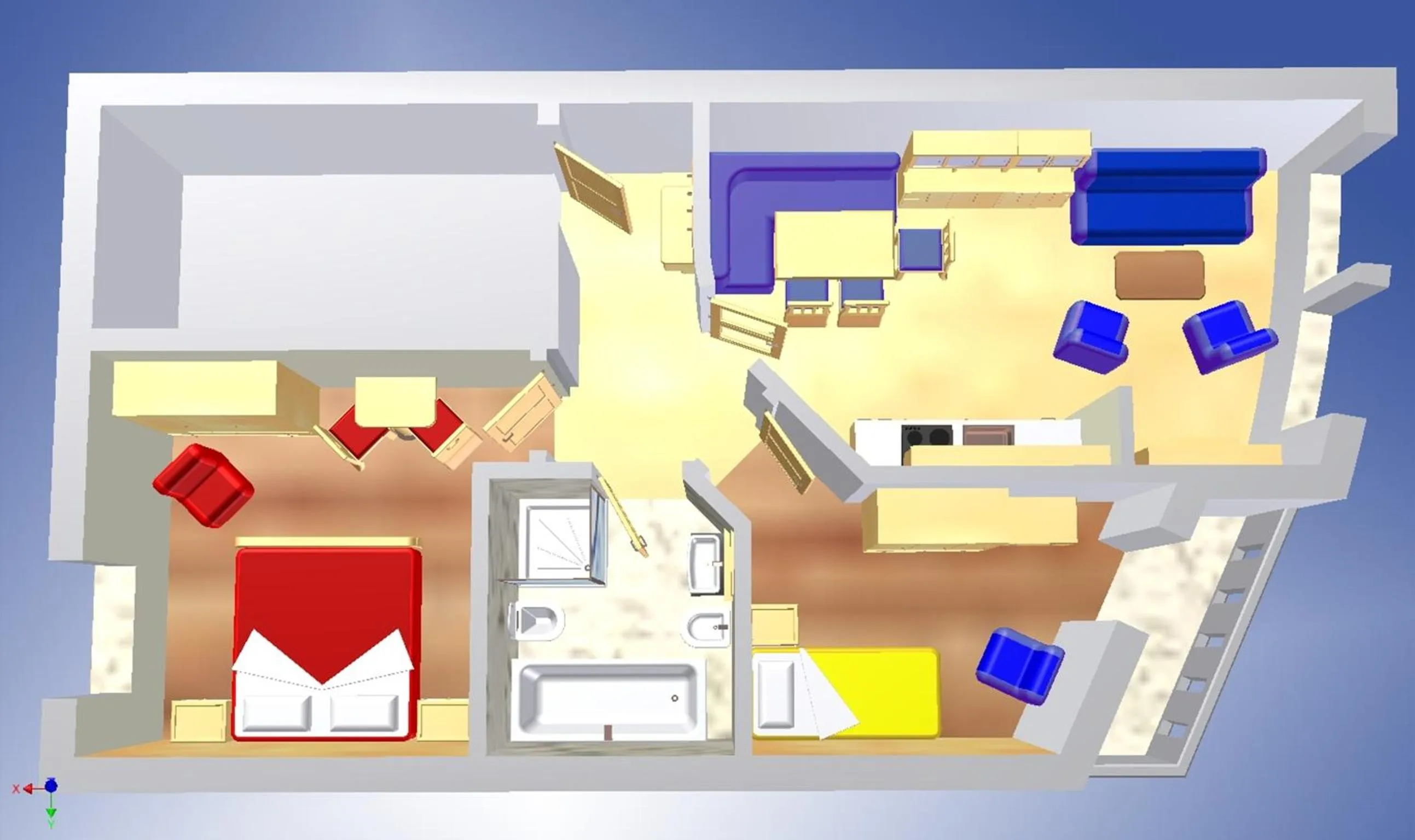 Photo of the whole room in Appartamenti Residence Pars