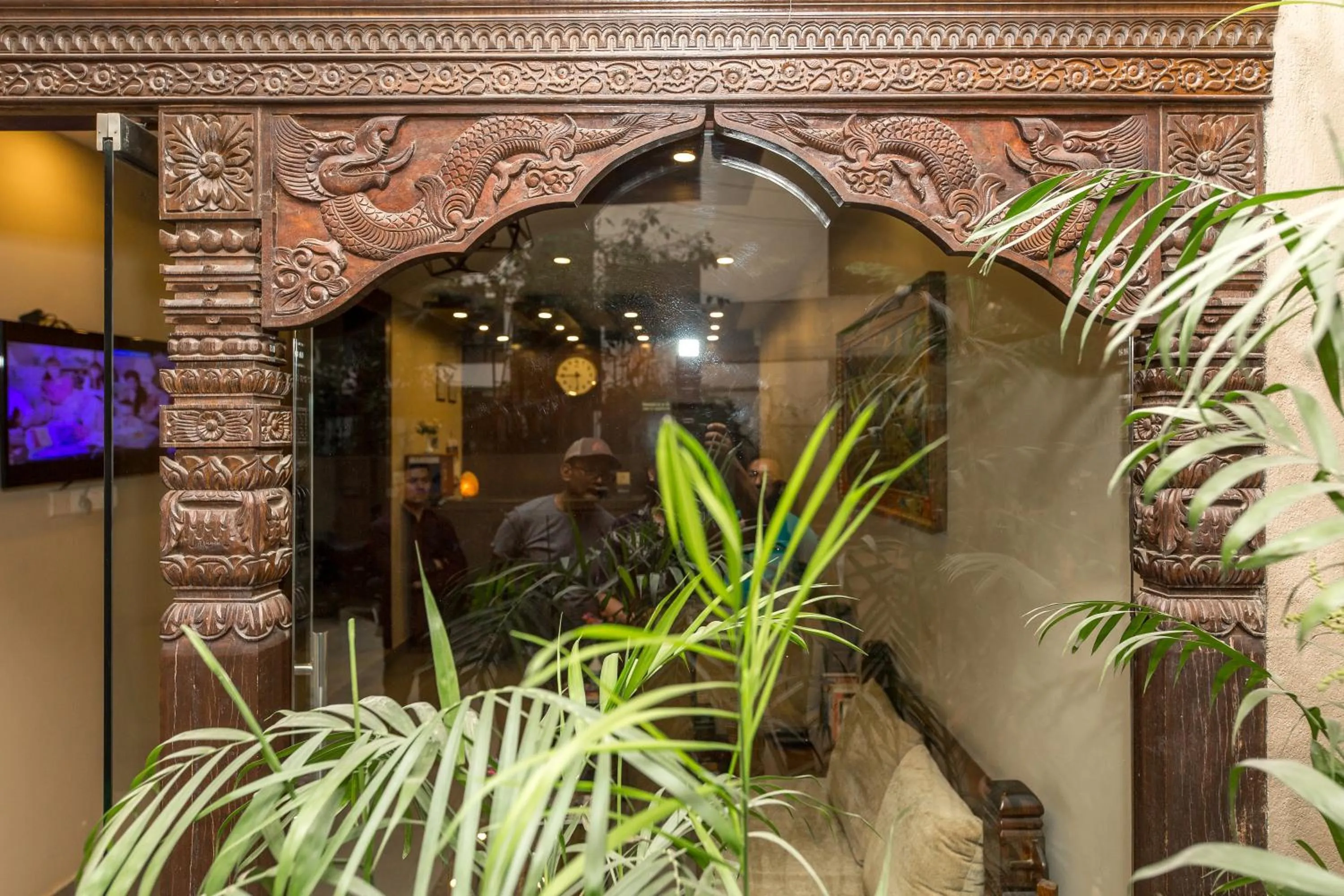 Garden in Himalayan Ghar