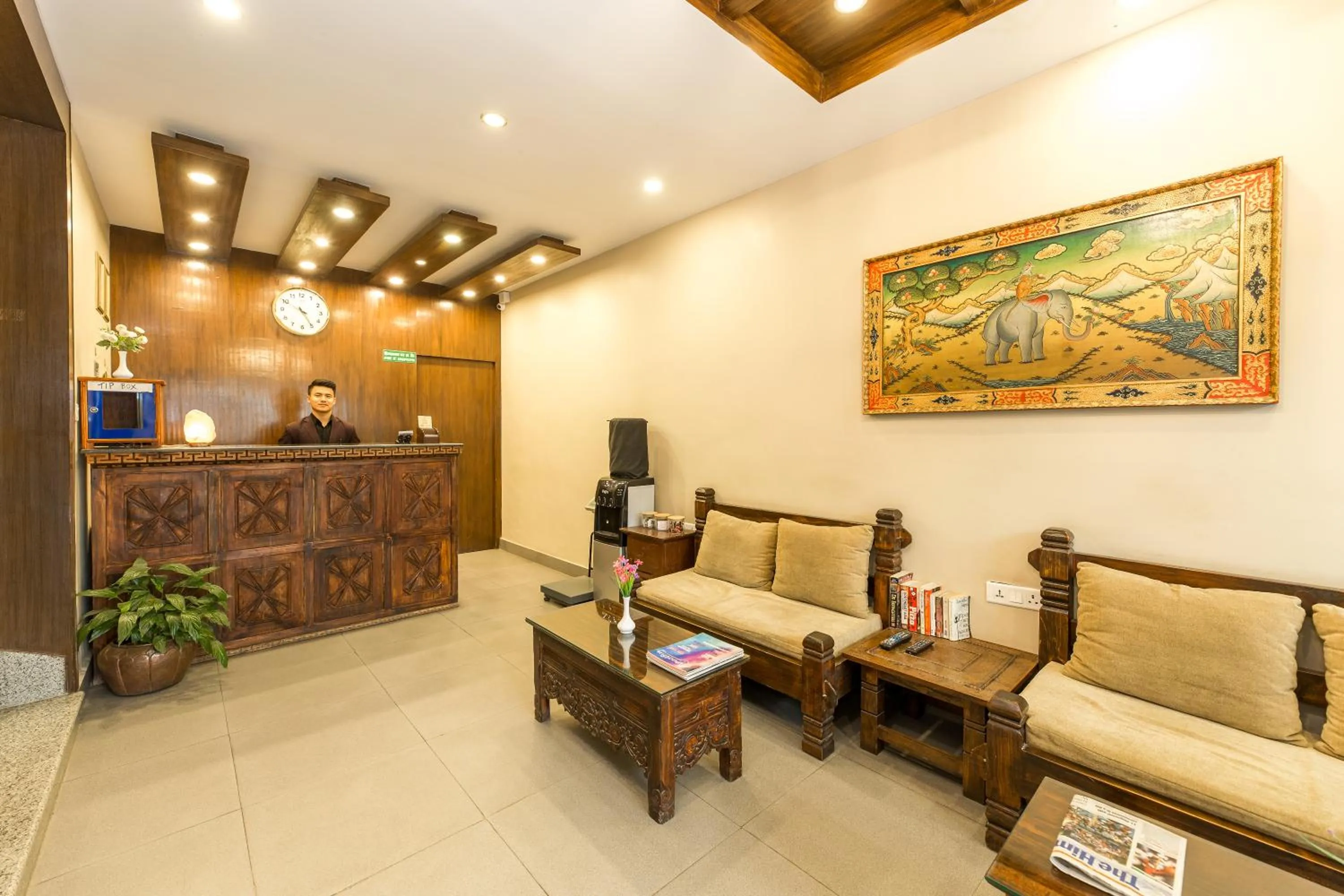 Living room in Himalayan Ghar