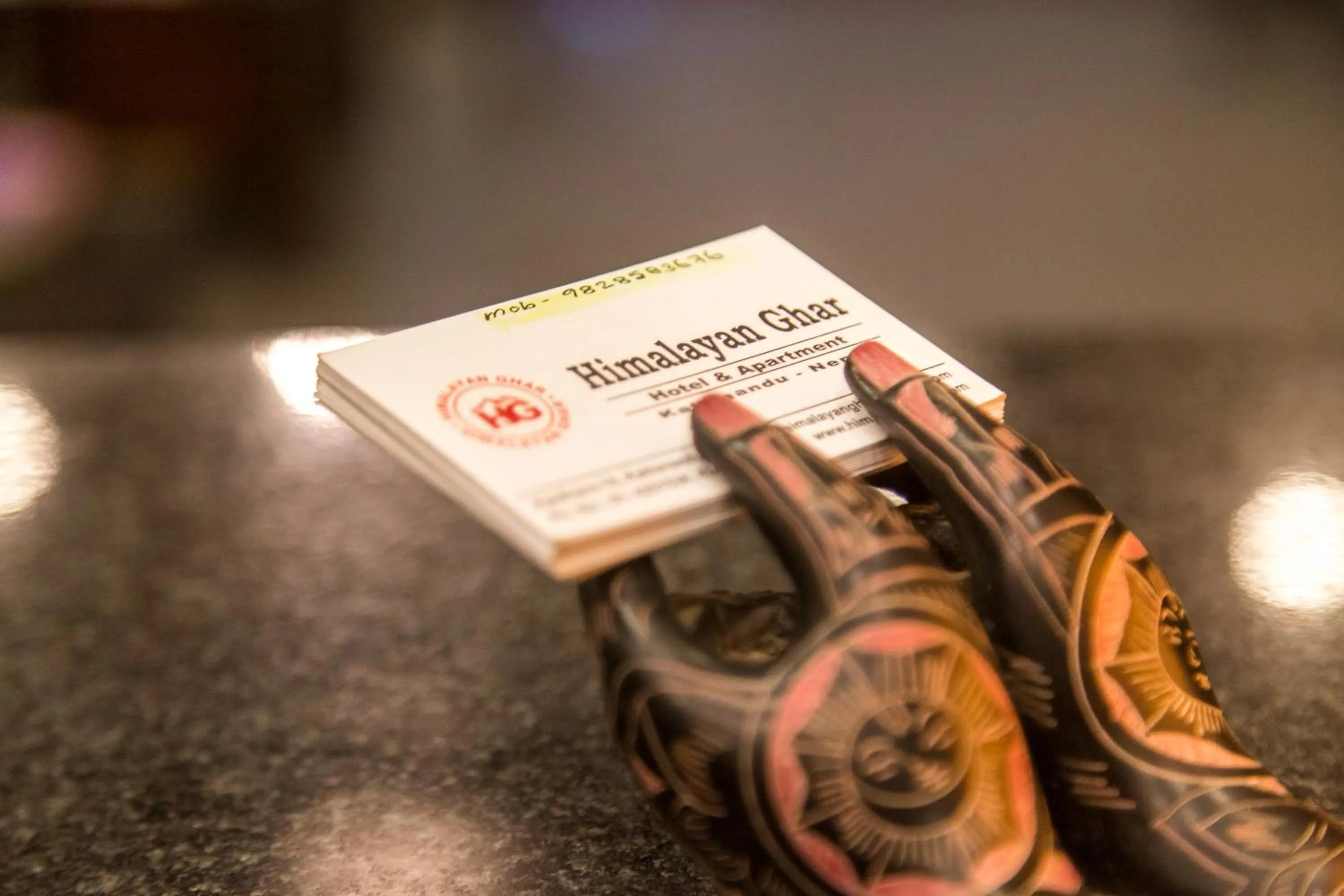 Logo/Certificate/Sign in Himalayan Ghar