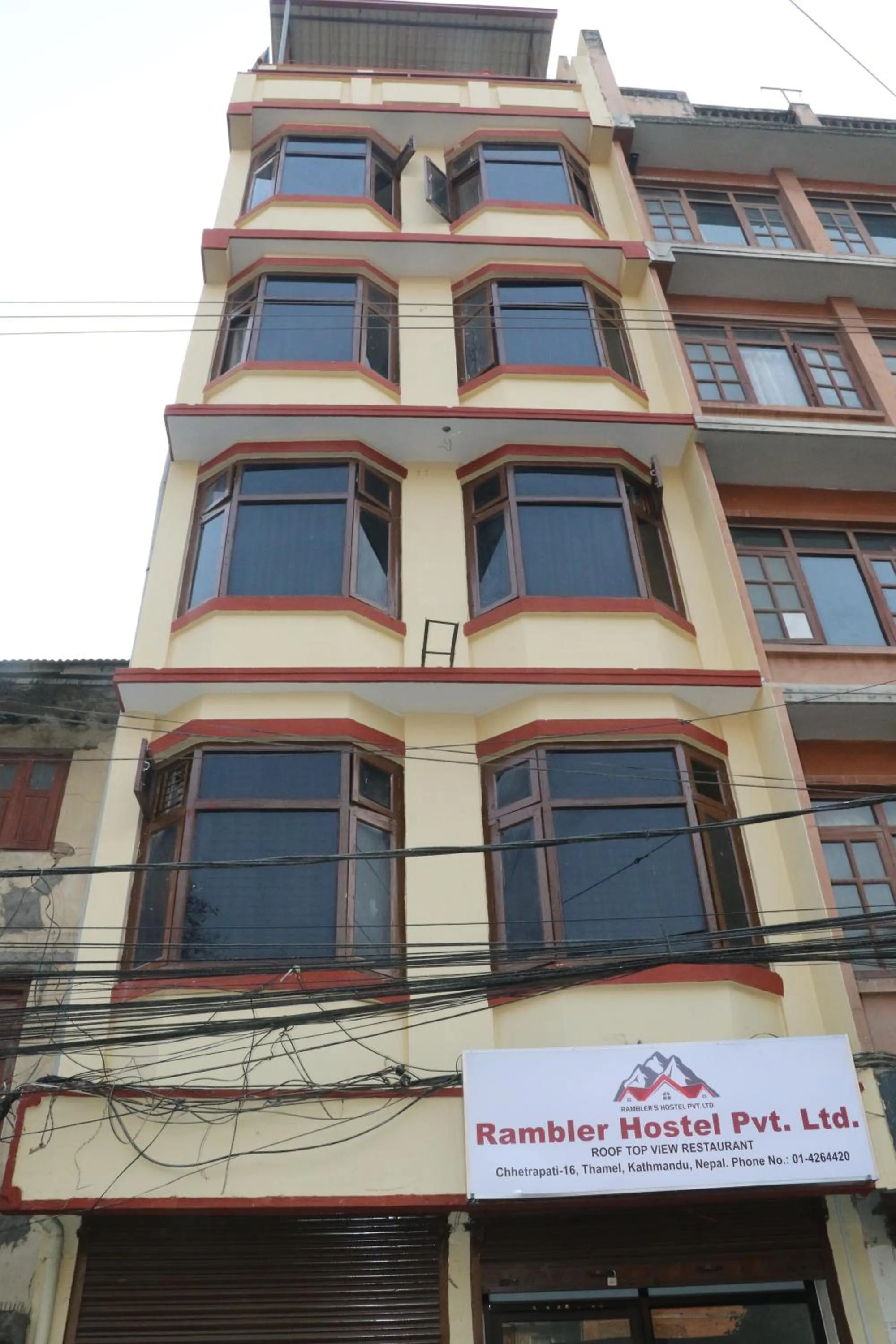 Facade/entrance in Rambler Hostel Pvt Ltd