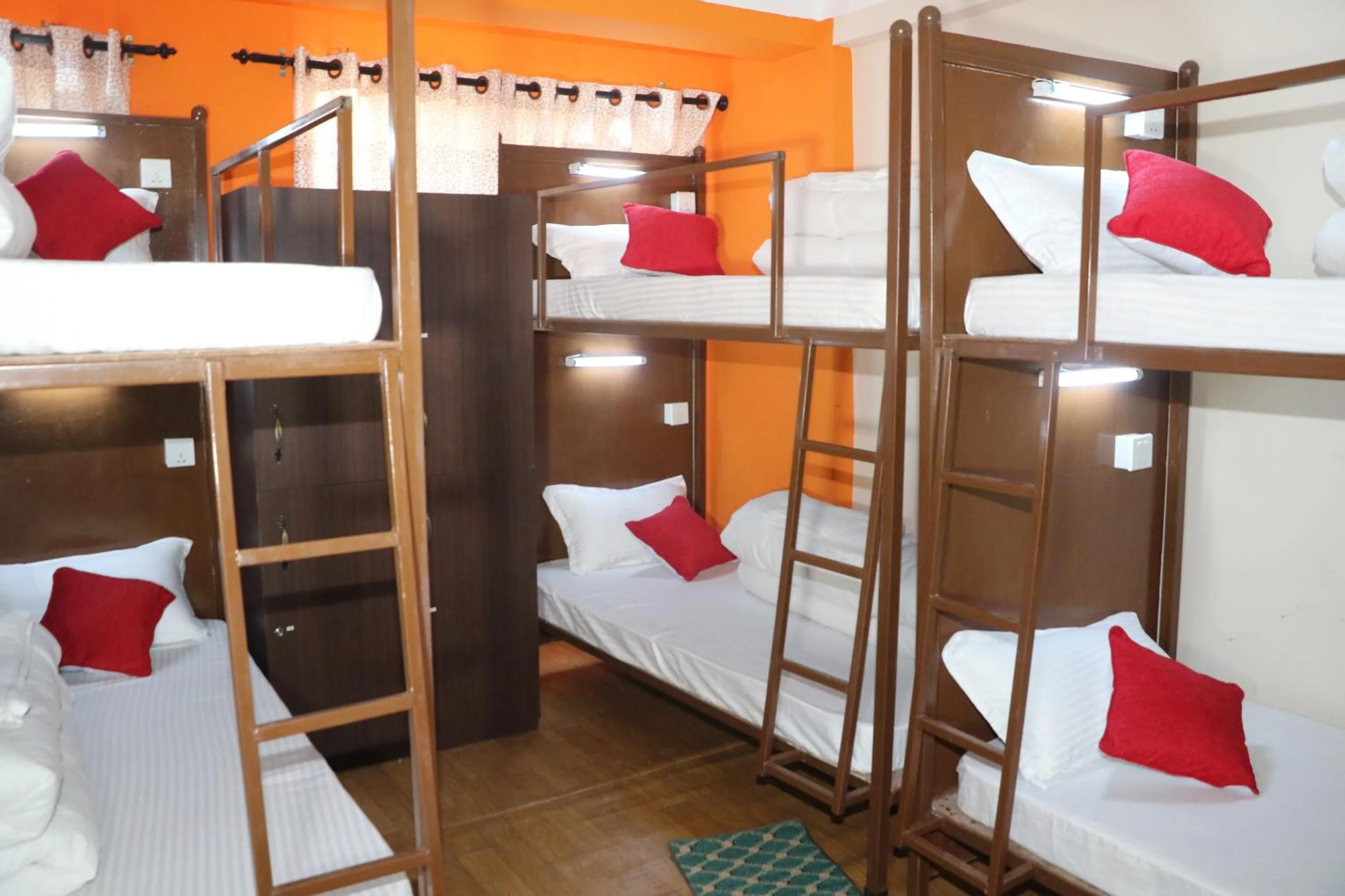 Bathroom, Bed in Rambler Hostel Pvt Ltd