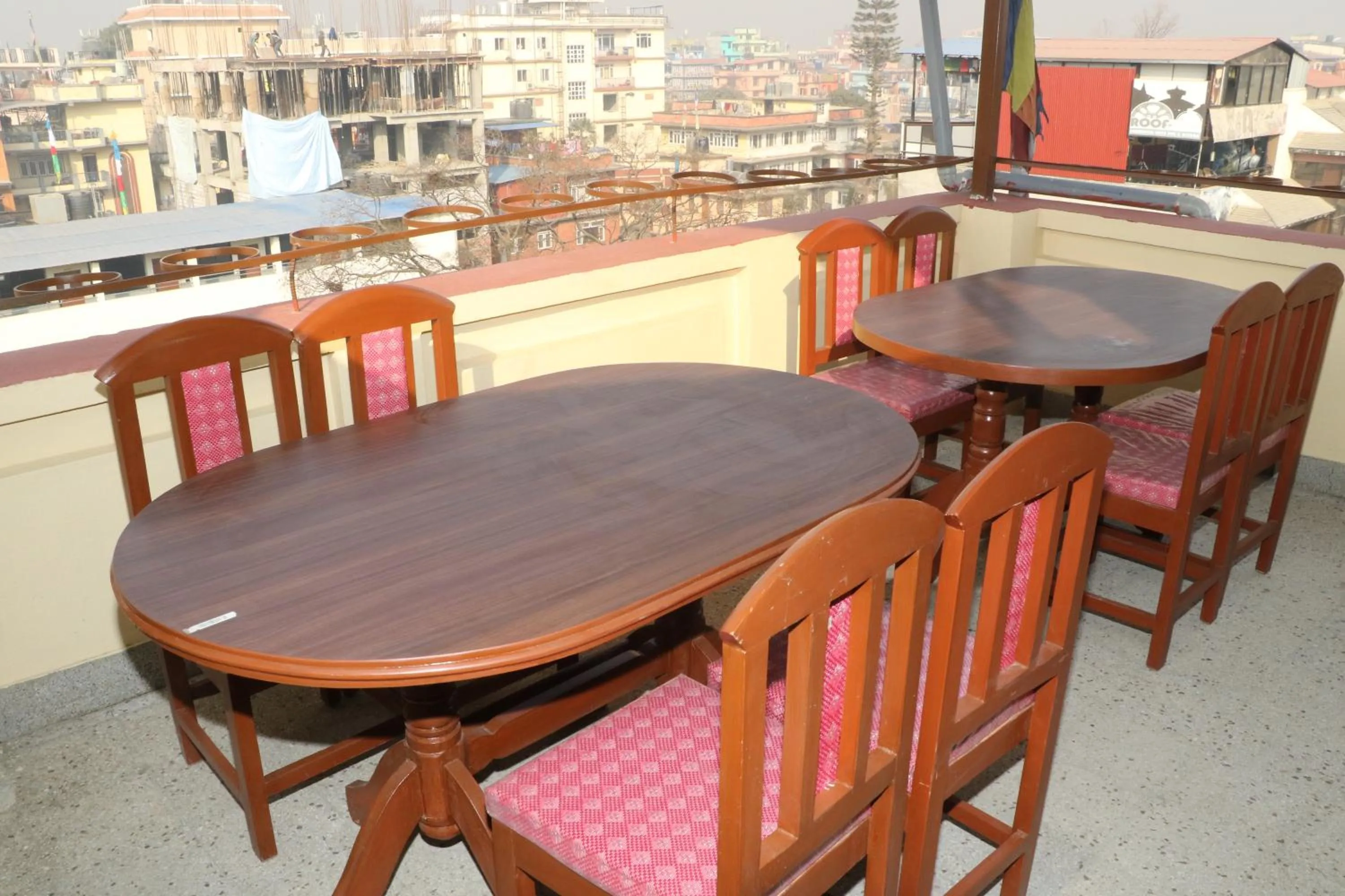Dining area in Rambler Hostel Pvt Ltd