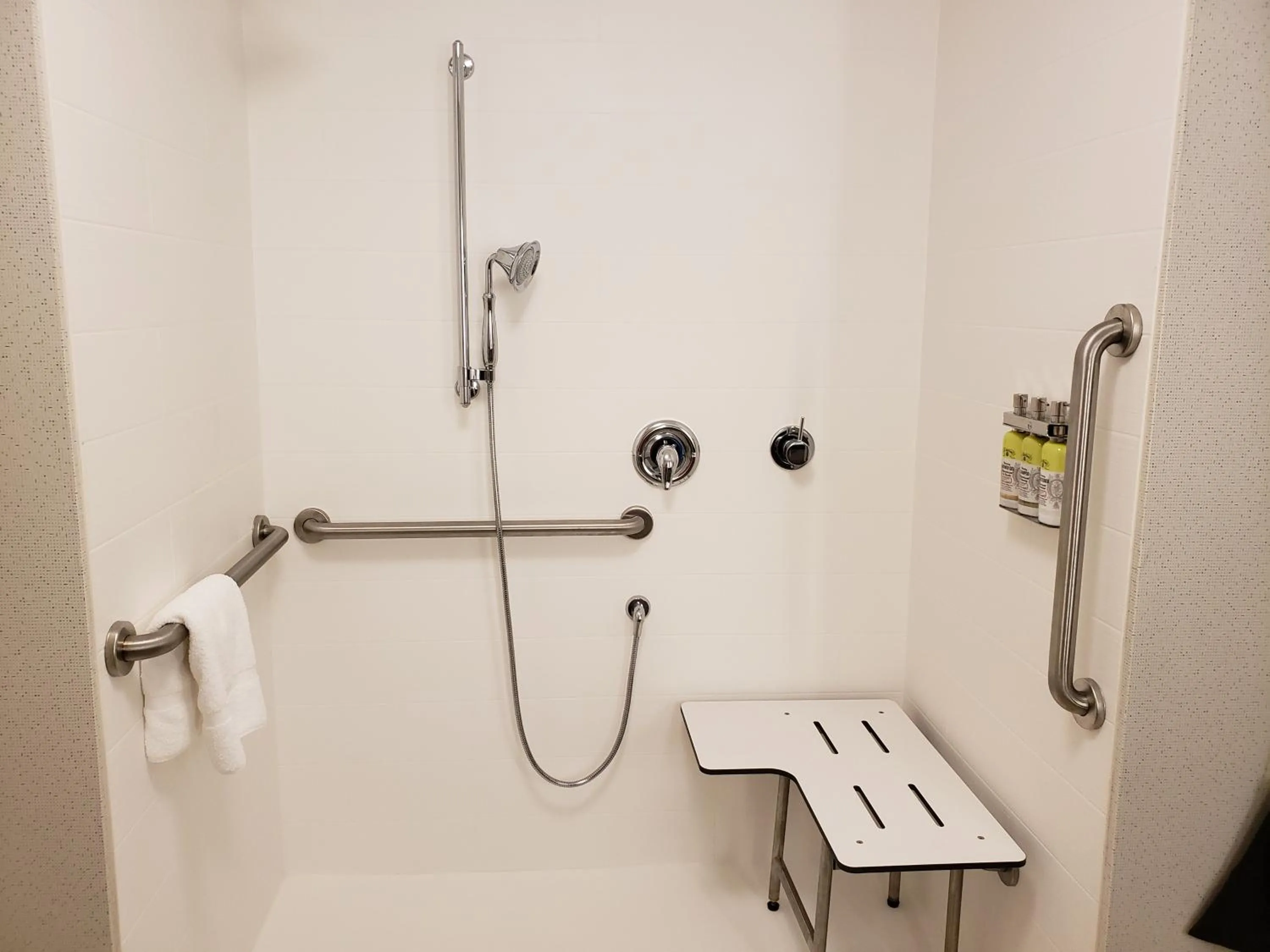 Shower in Holiday Inn Express & Suites - Savannah N - Port Wentworth by IHG
