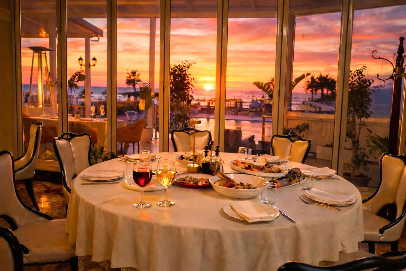 Dining area in Hotel Bleart