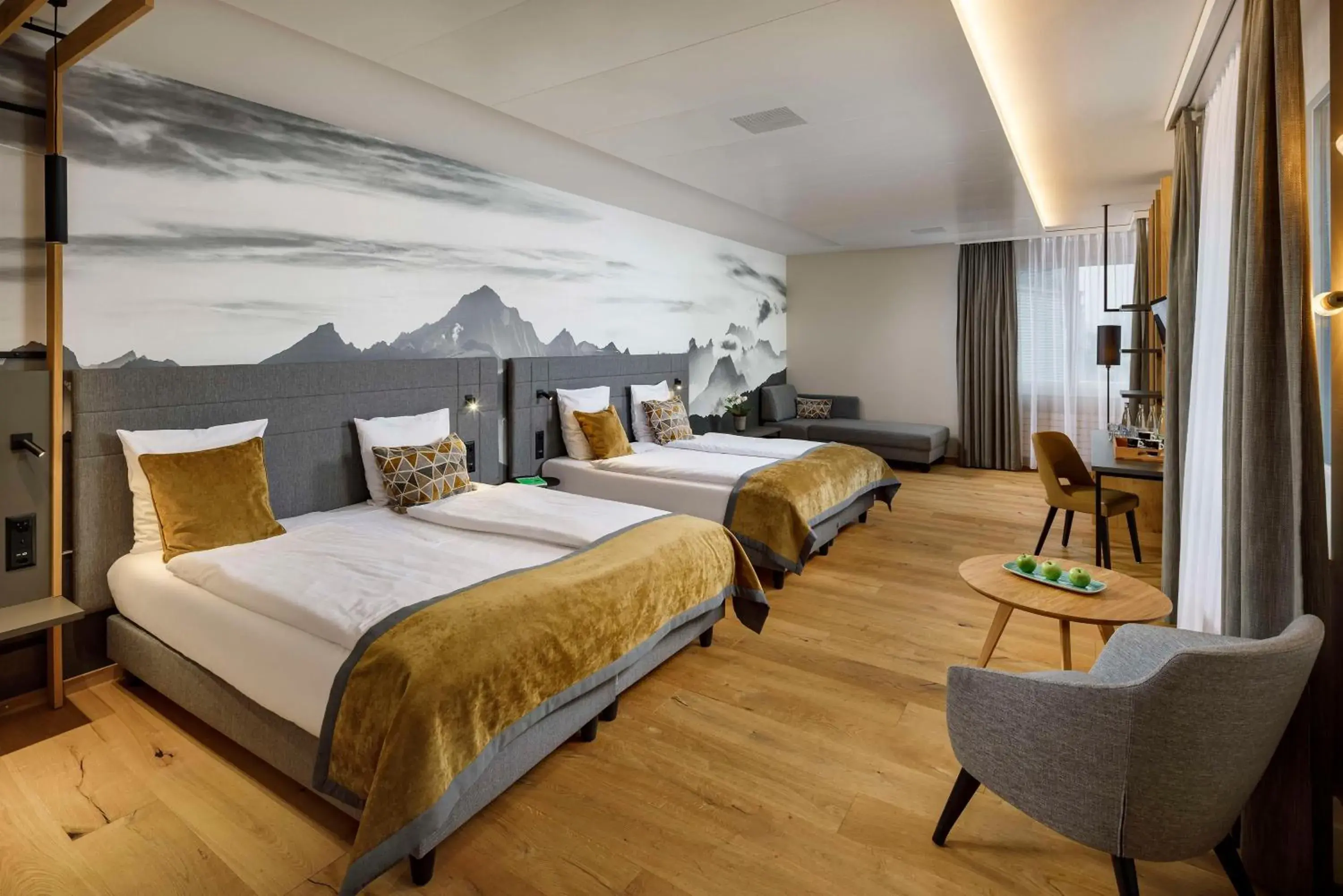 Quadruple Room in Hotel Allegra Lodge Quadruple Room in Hotel Allegra Lodge