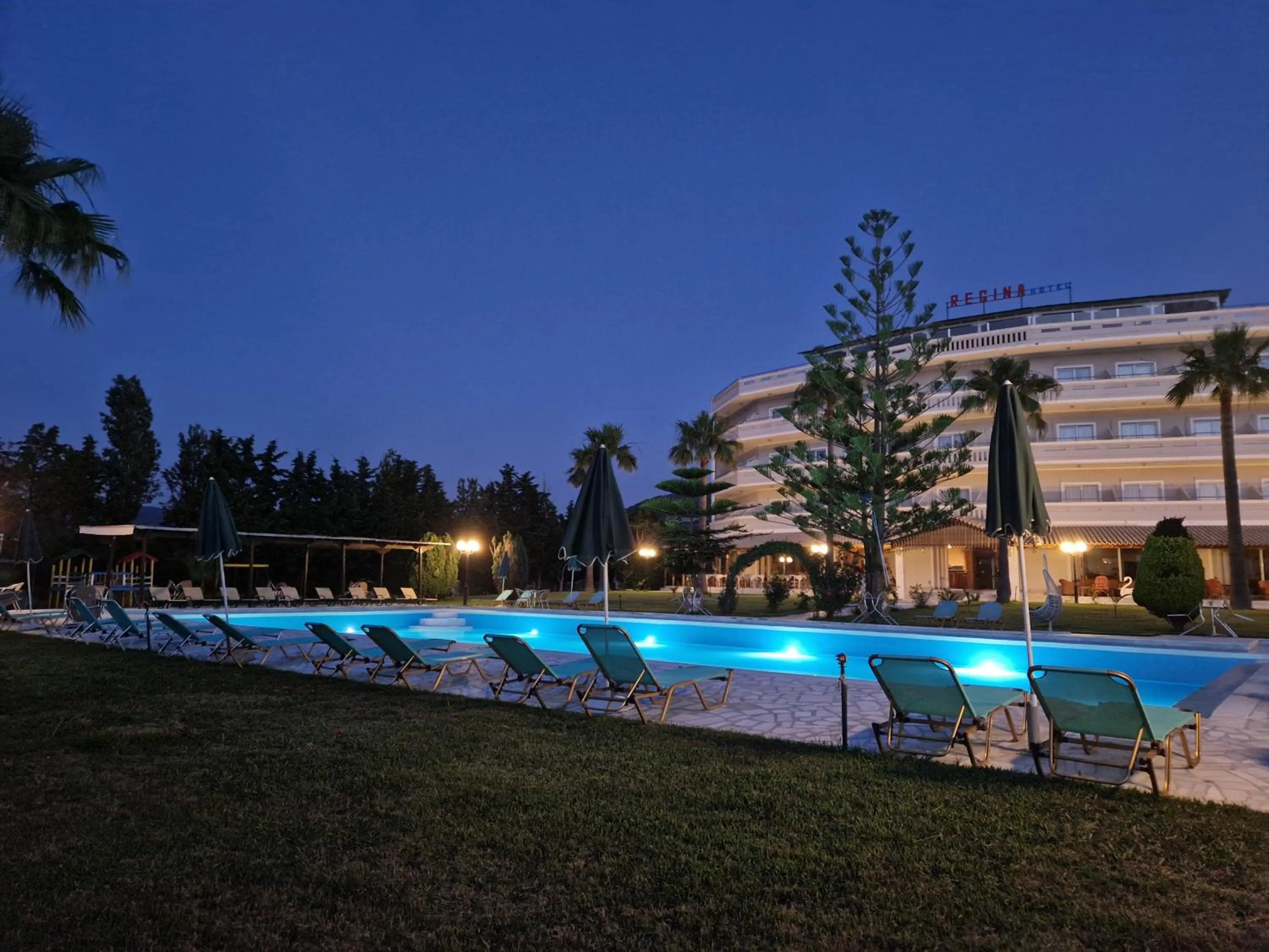 Garden view in Regina Hotel