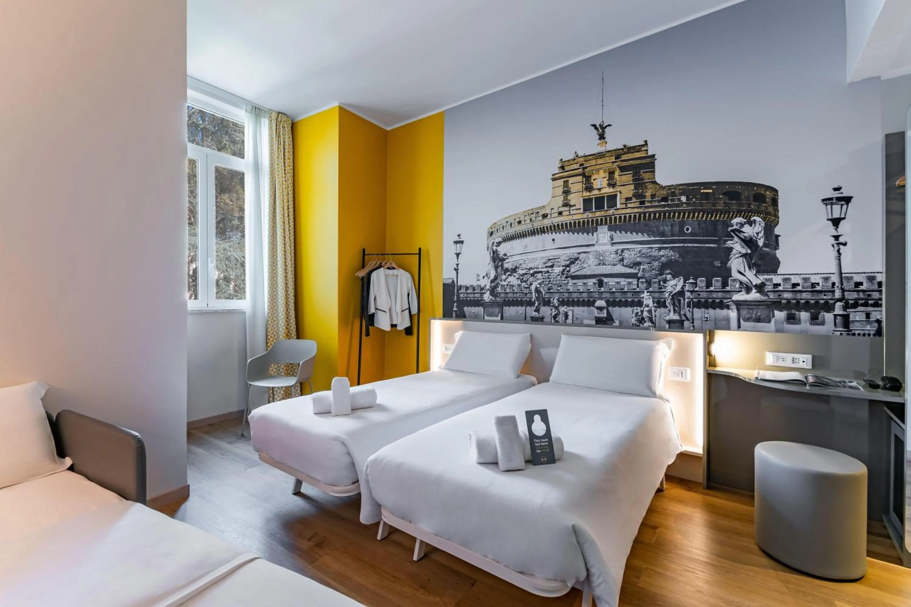 Photo of the whole room, Bed in B&B Hotel Roma Pietralata Tiburtina
