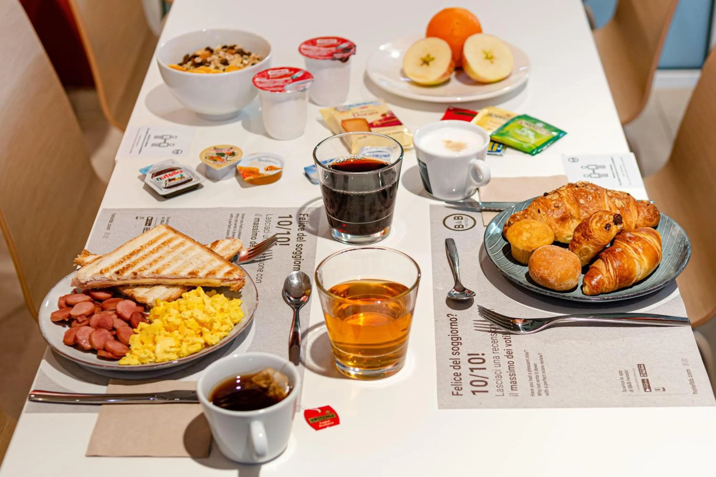 Restaurant/places to eat in B&B Hotel Roma Pietralata Tiburtina