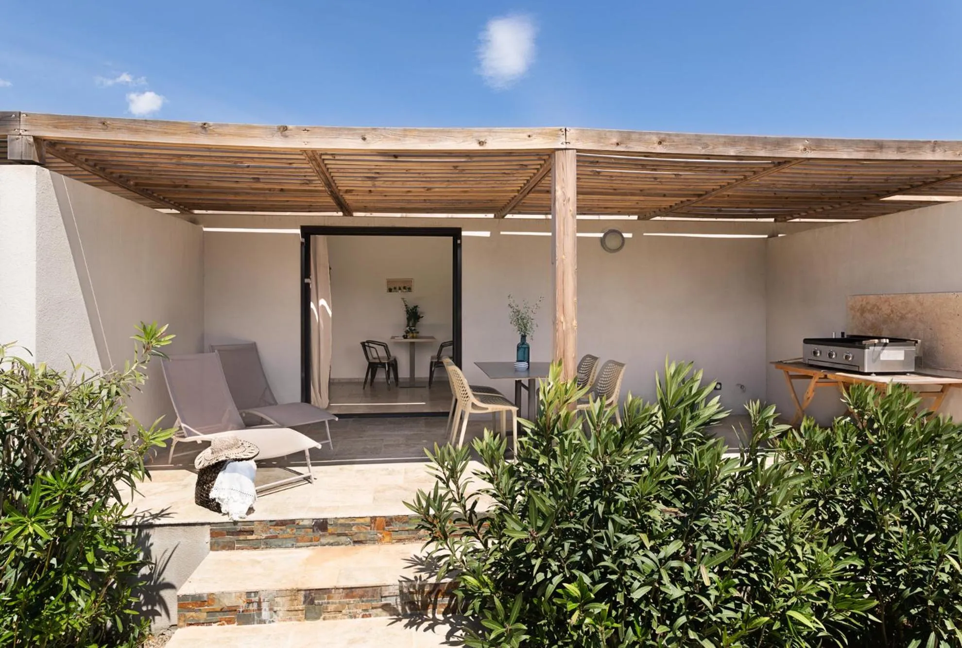 Patio in Résidence I Levri