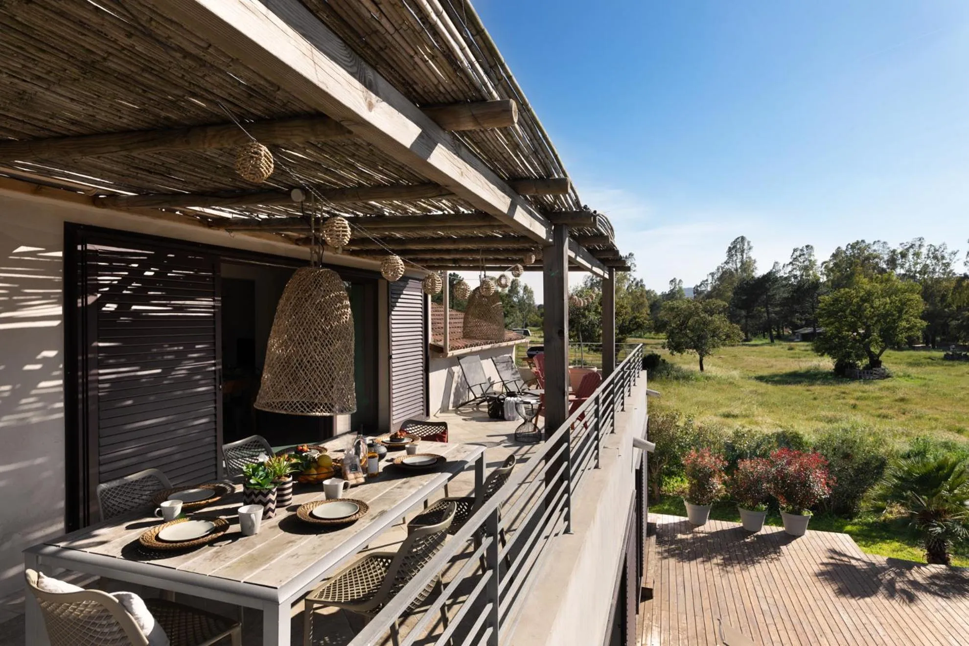 Patio in Résidence I Levri