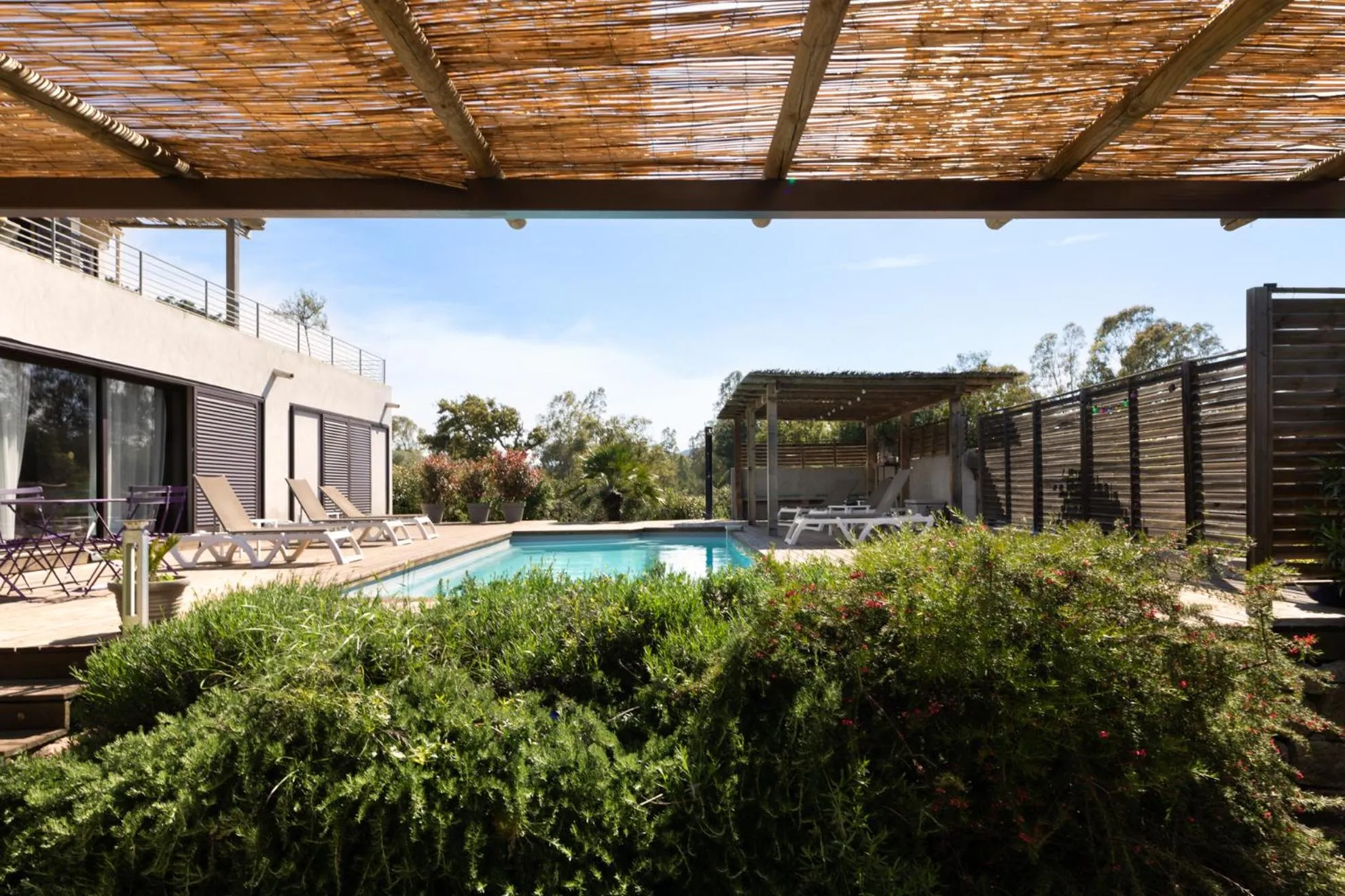 Swimming pool in Résidence I Levri