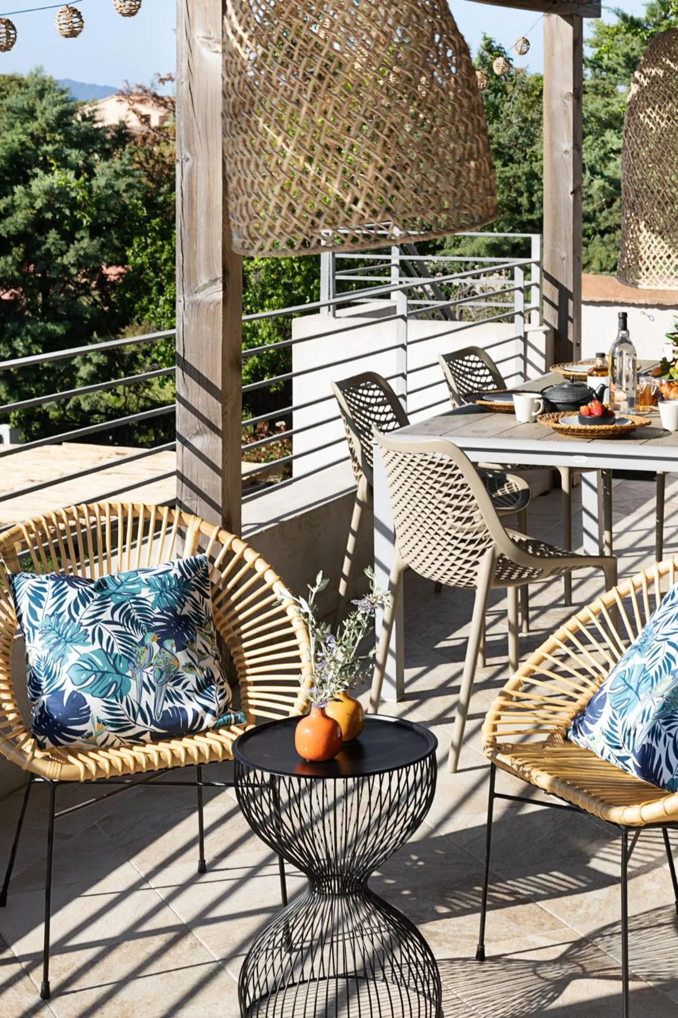 Patio in Résidence I Levri