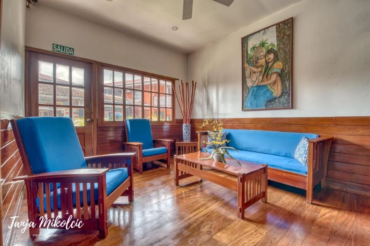 Living room in Hotel Bocas del Toro