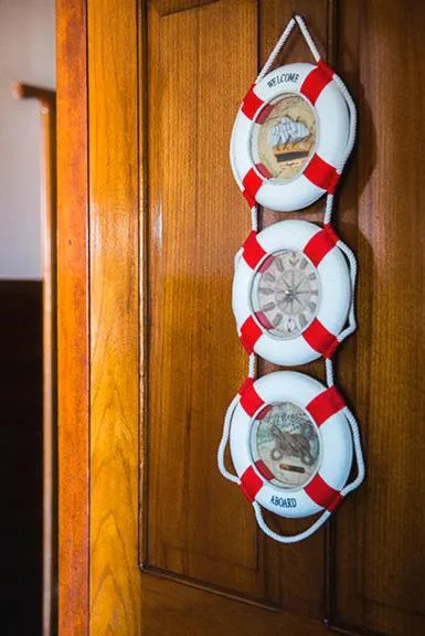 Decorative detail in Hotel Bocas del Toro