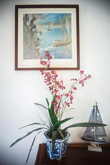 Decorative detail in Hotel Bocas del Toro