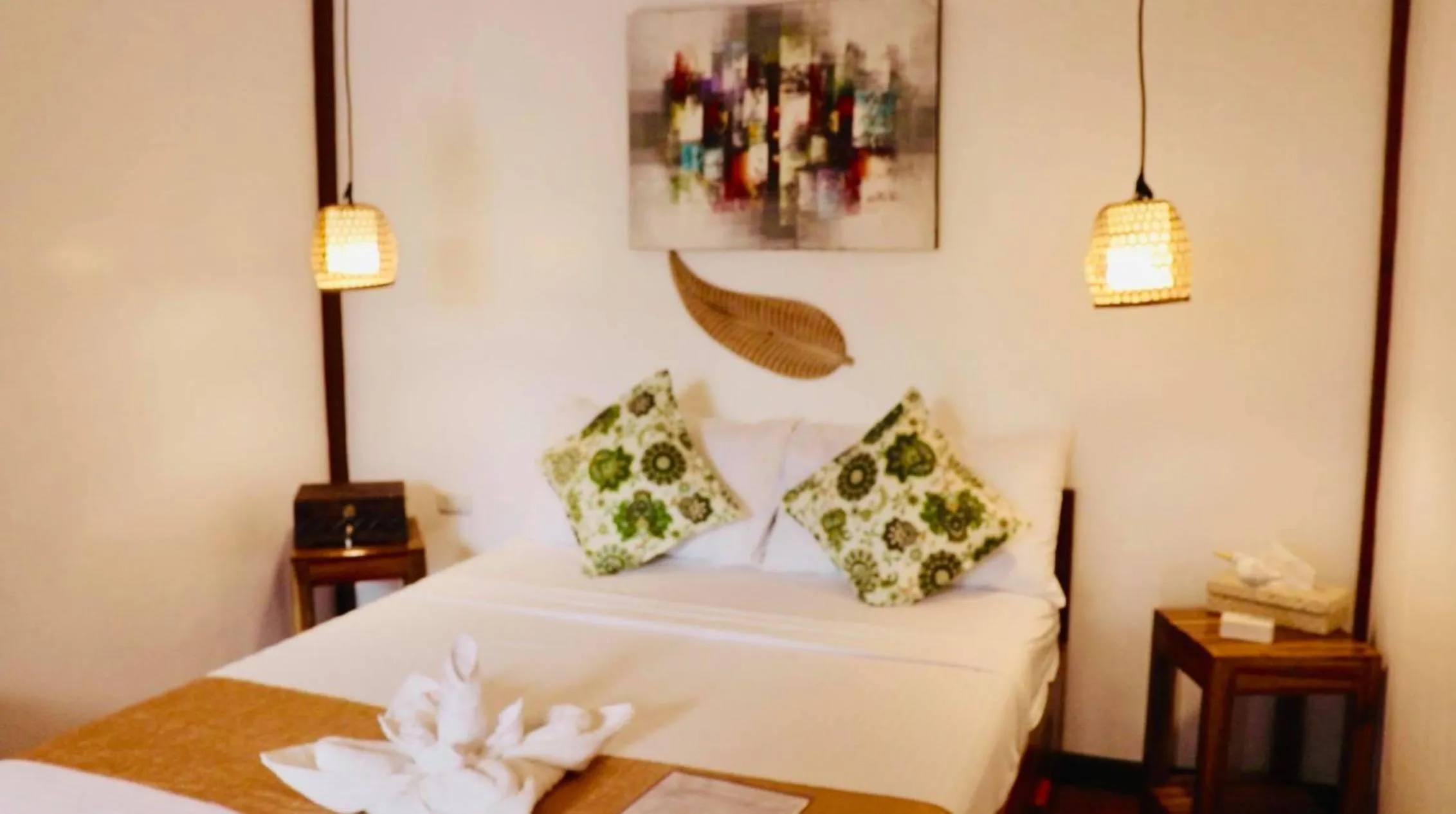 Decorative detail, Bed in Bella Athena Garden