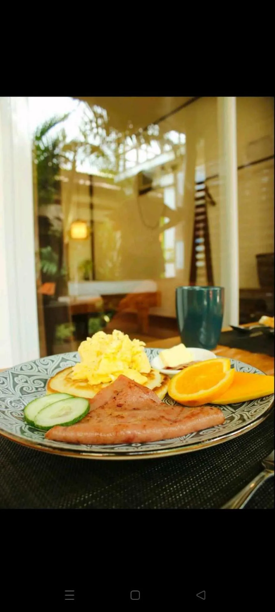 Breakfast in Bella Athena Garden