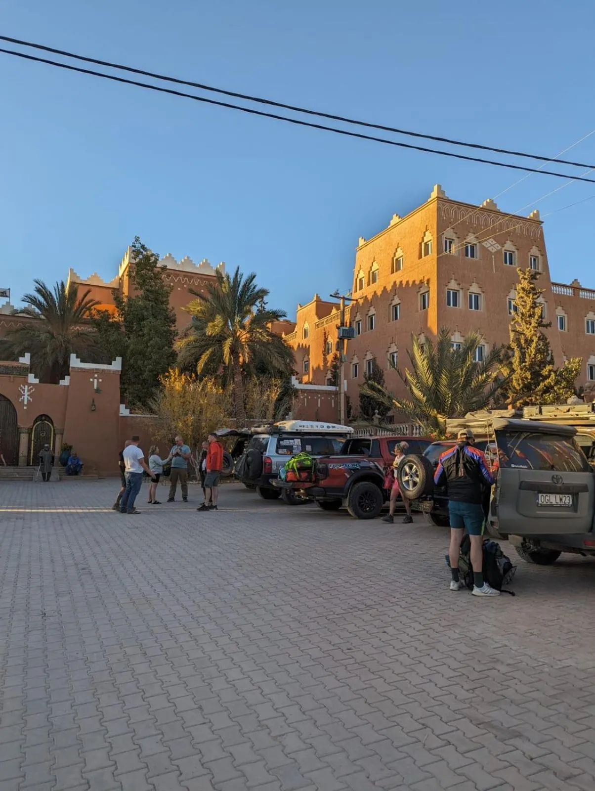 People in Hotel Kasbah Lamrani