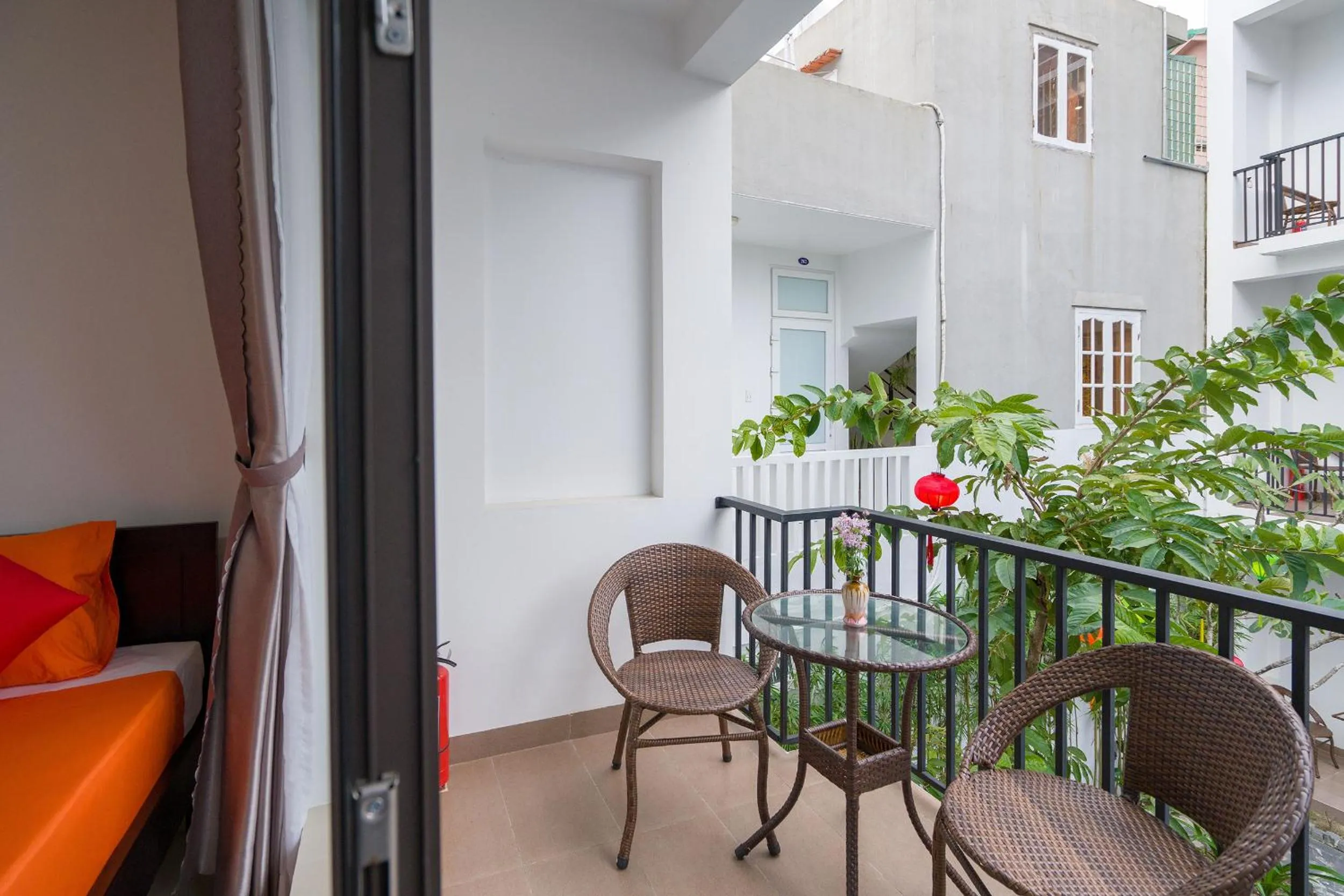 Balcony/Terrace in My Anh Boutique Villa Hoi An