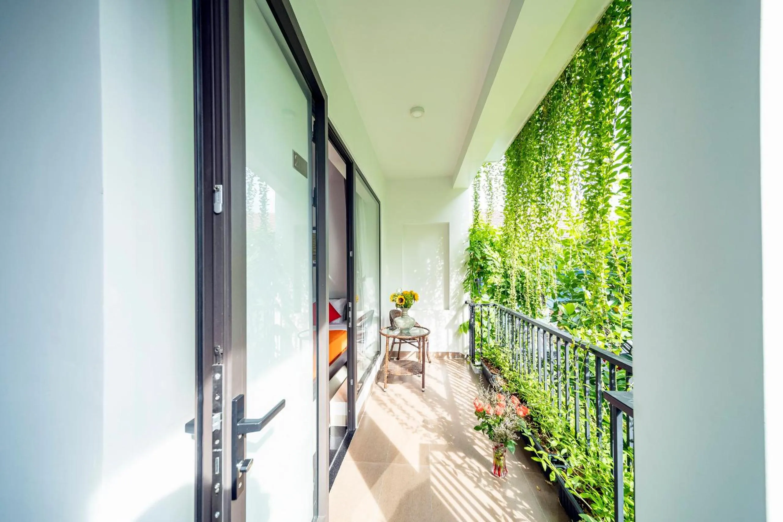 Balcony/Terrace in My Anh Boutique Villa Hoi An