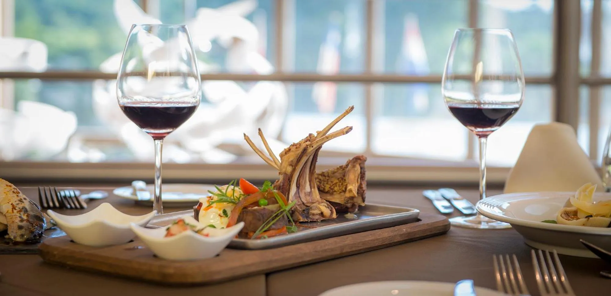 Food close-up in Grand Crucero Hotel