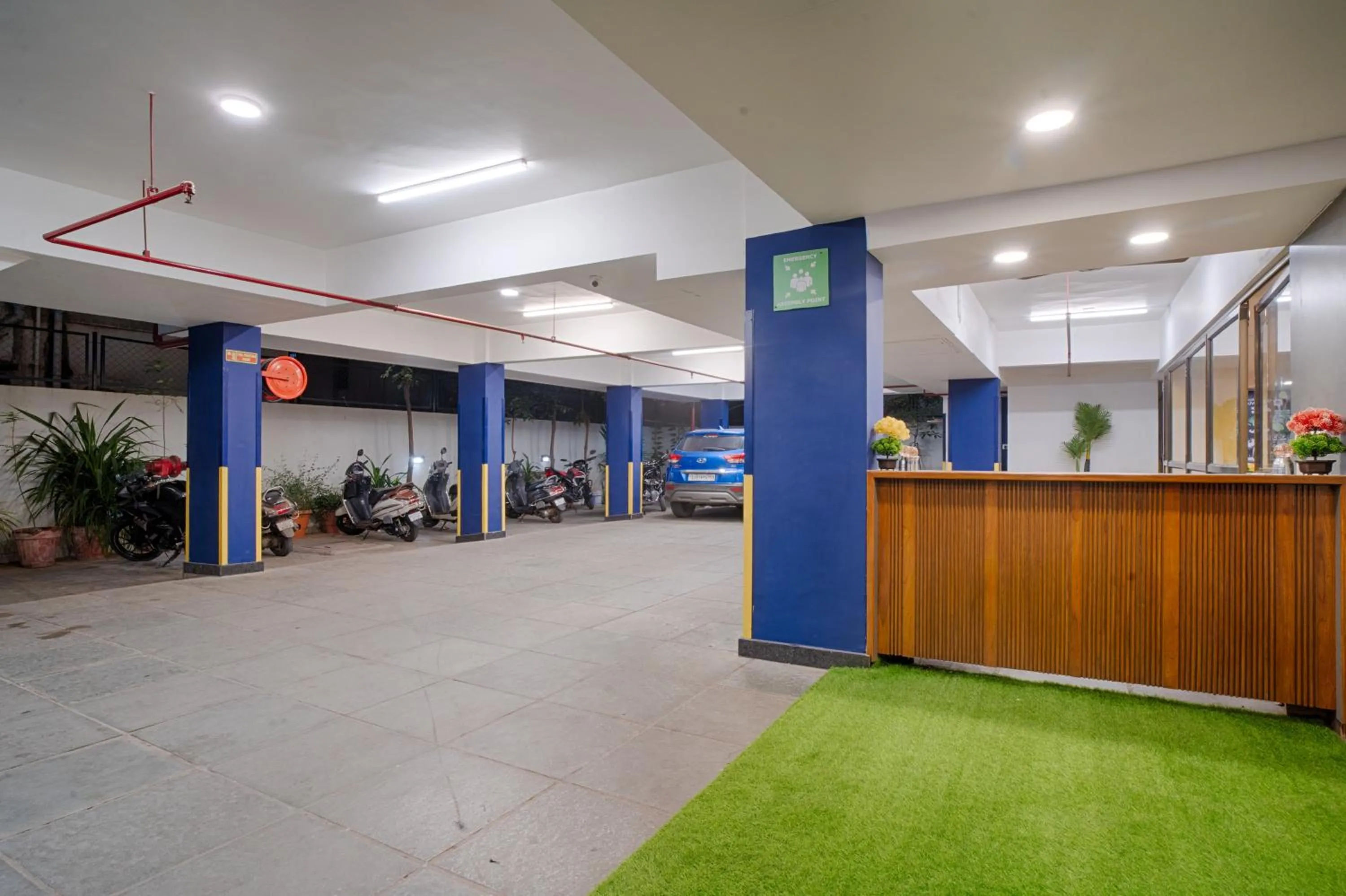 Parking in HOTEL SHITAL INN