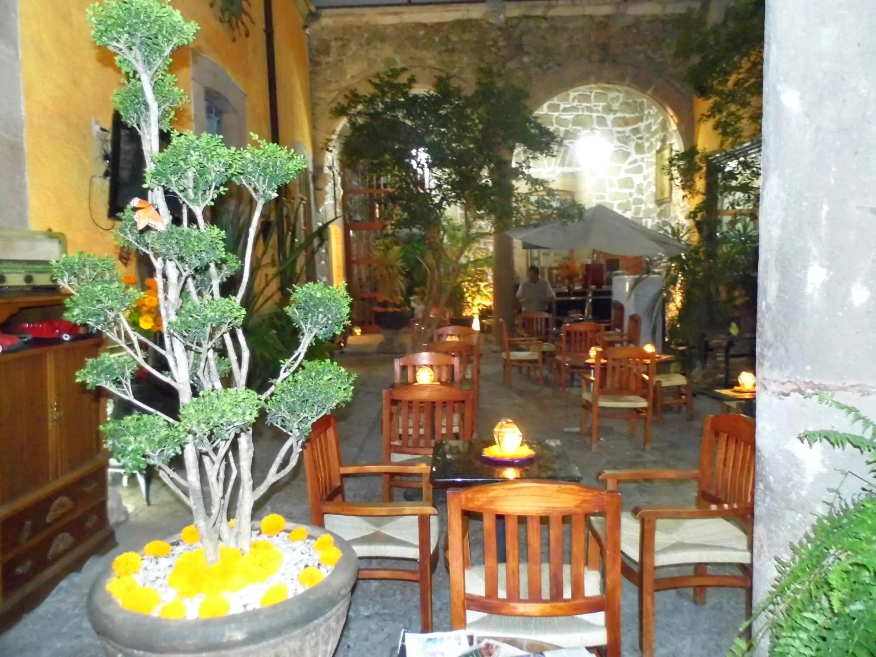 Patio in Hotel Casa del Anticuario
