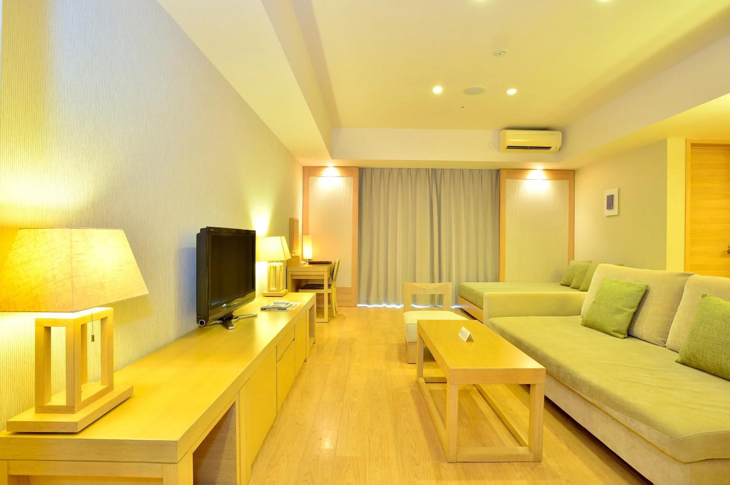 Living room in Moon Ocean Ginowan Hotel & Residence