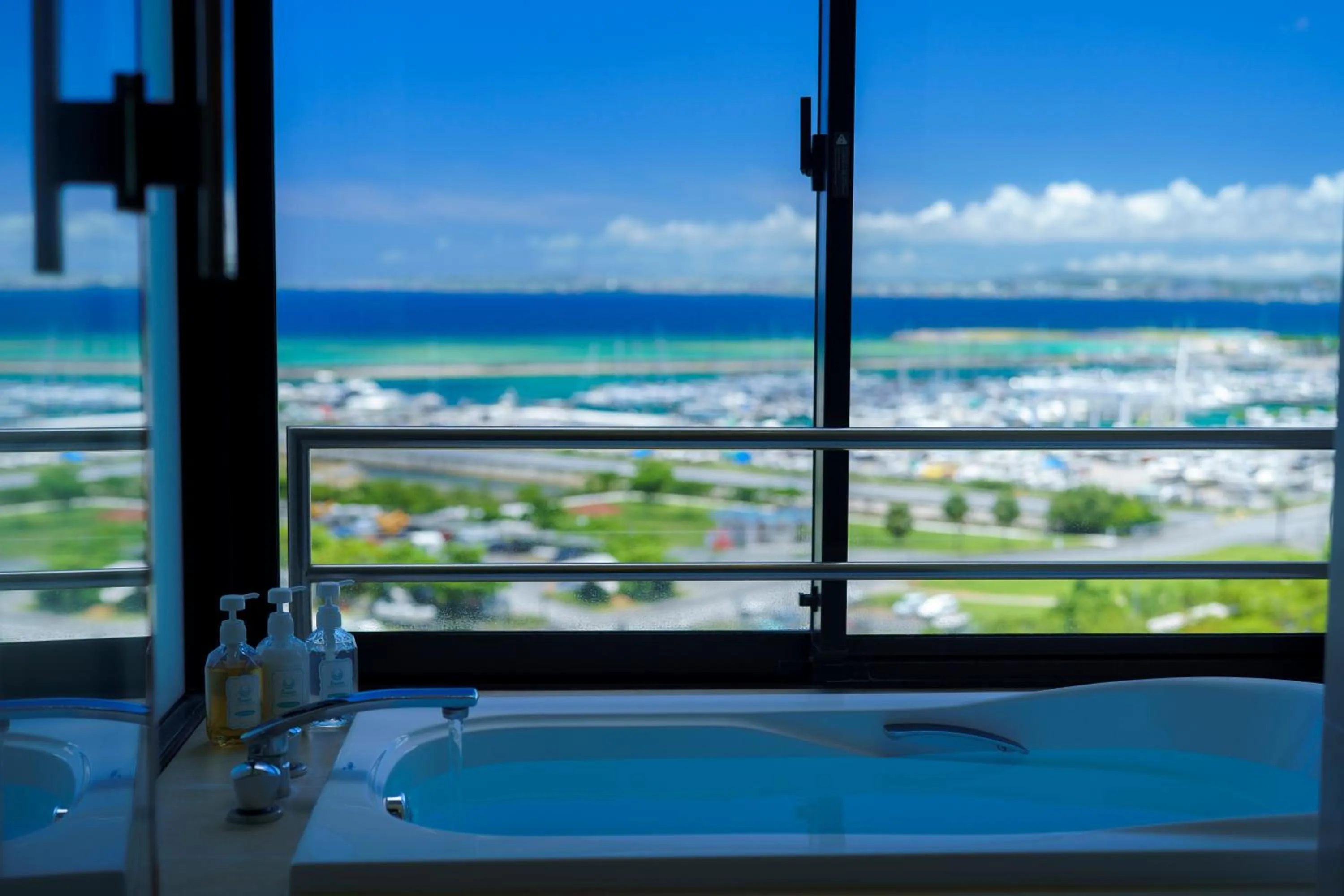 Bathroom in Moon Ocean Ginowan Hotel & Residence