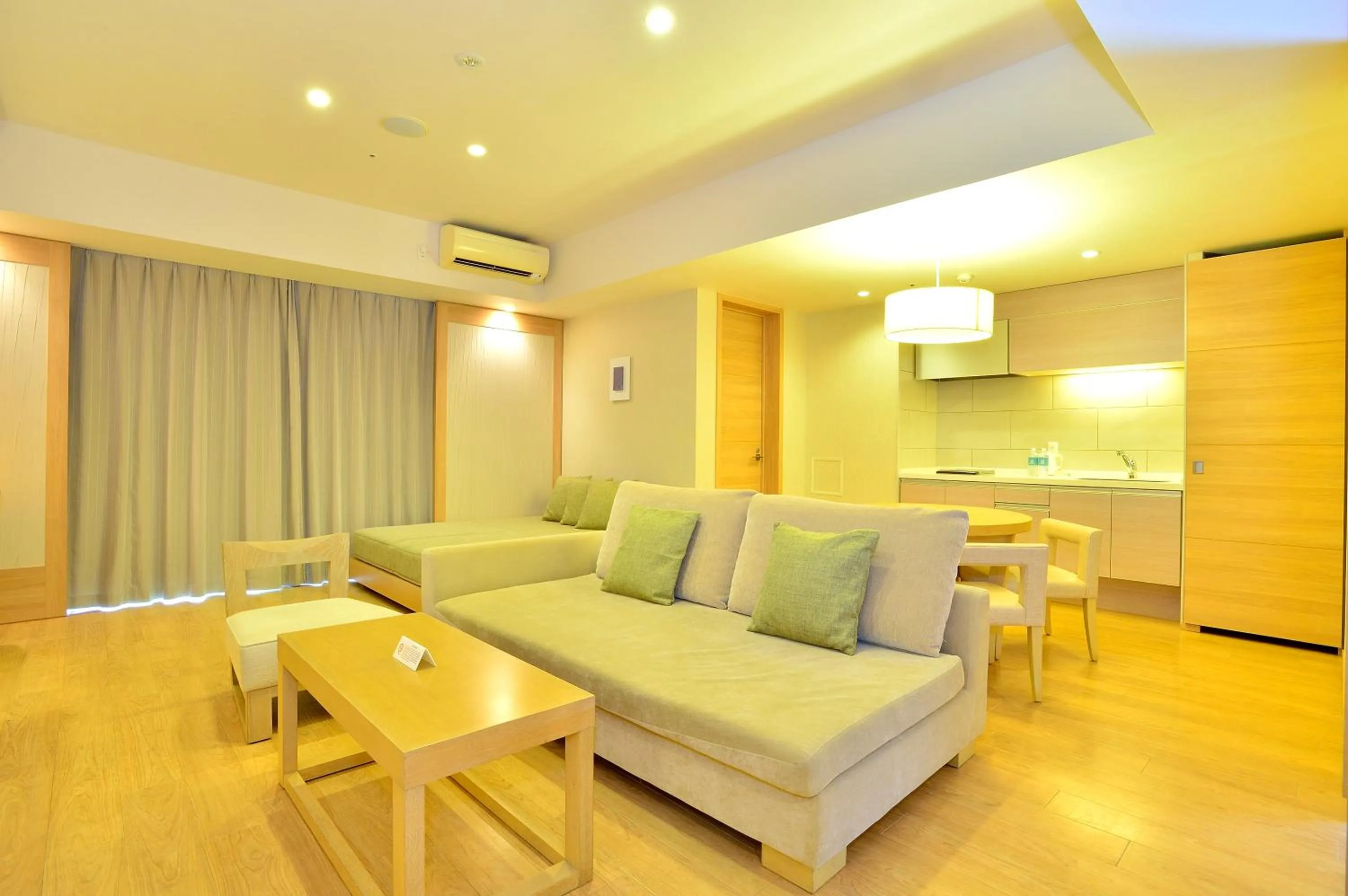 Kitchen or kitchenette in Moon Ocean Ginowan Hotel & Residence