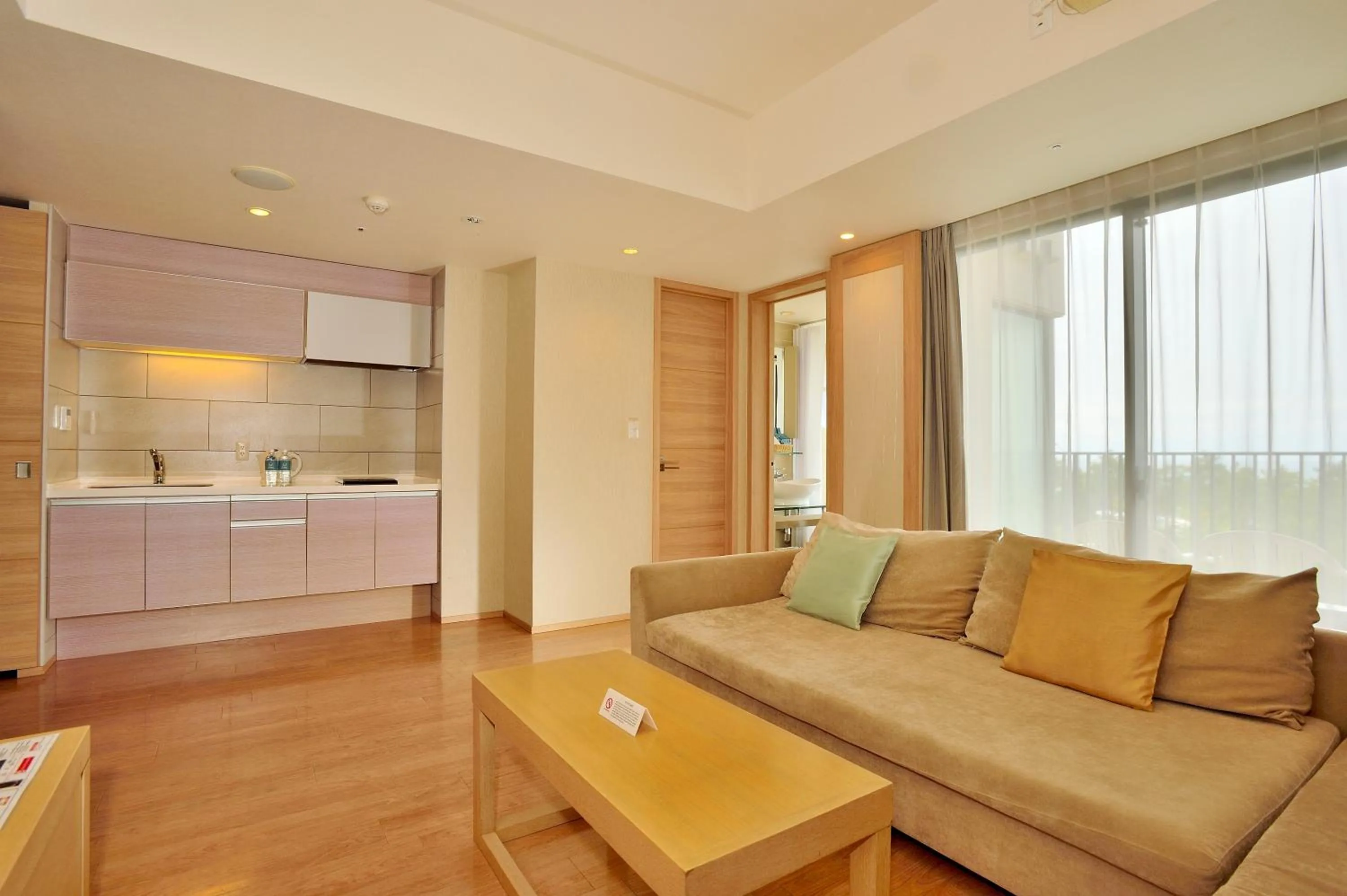 Kitchen or kitchenette in Moon Ocean Ginowan Hotel & Residence