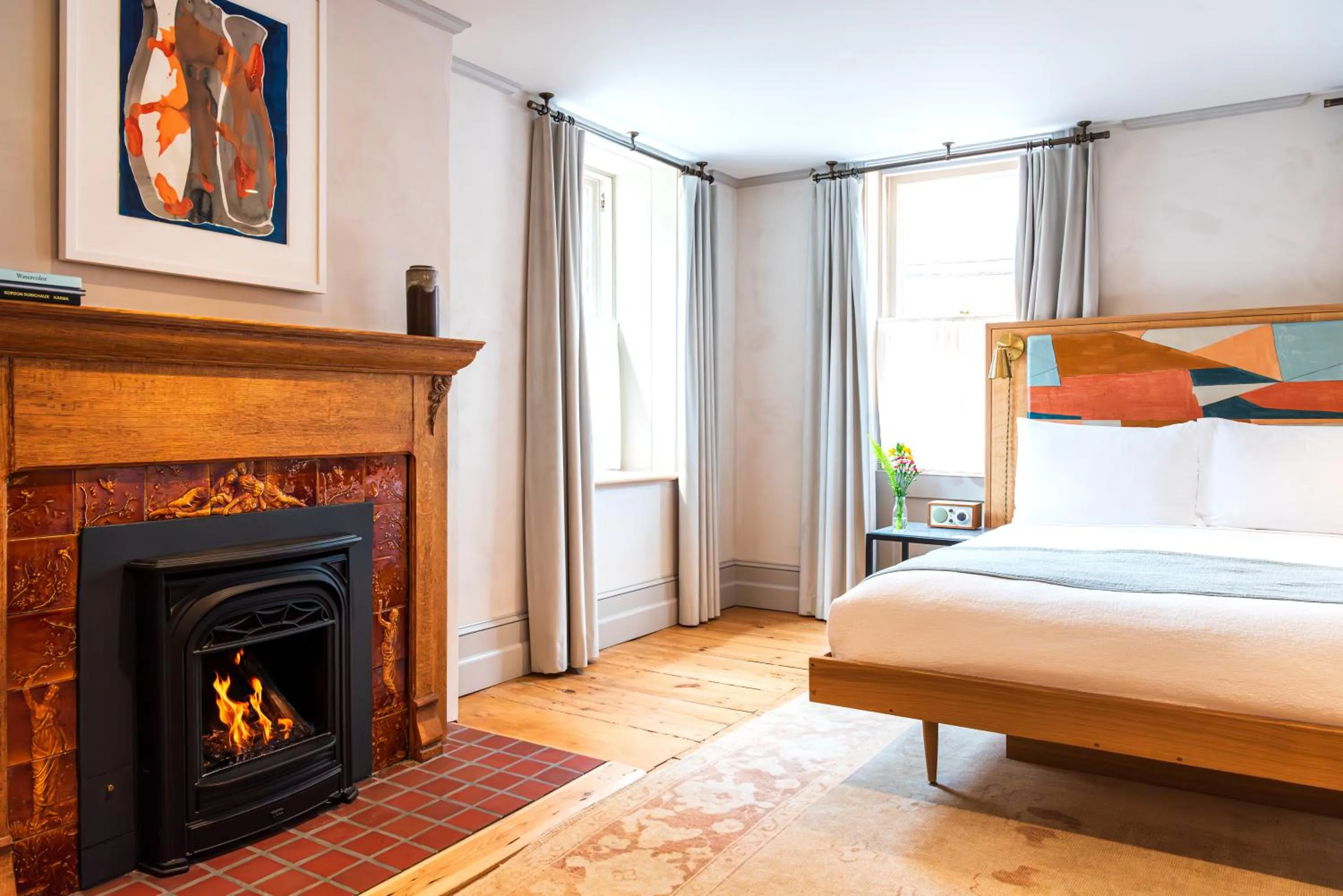 Bed in Hotel Kinsley