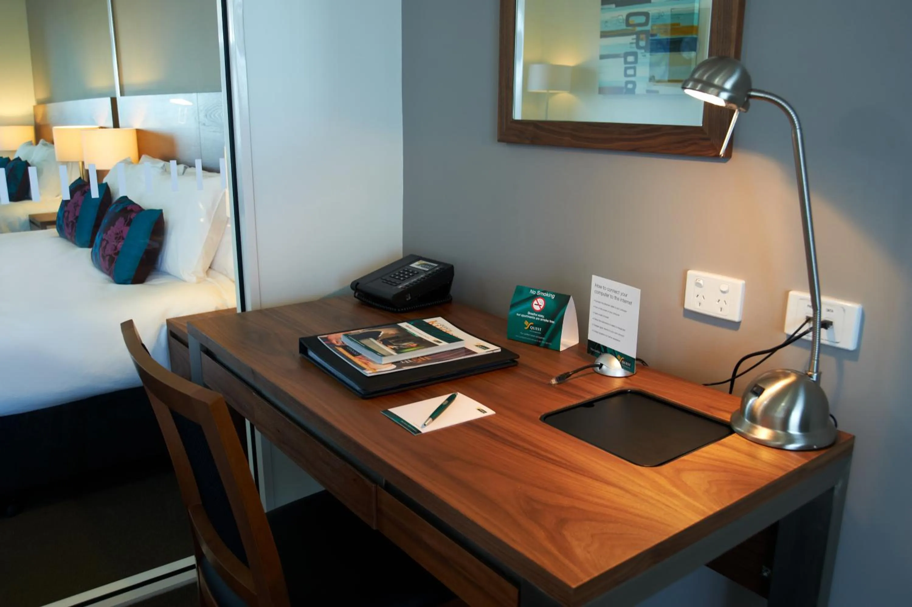 Seating area in Quest Dubbo