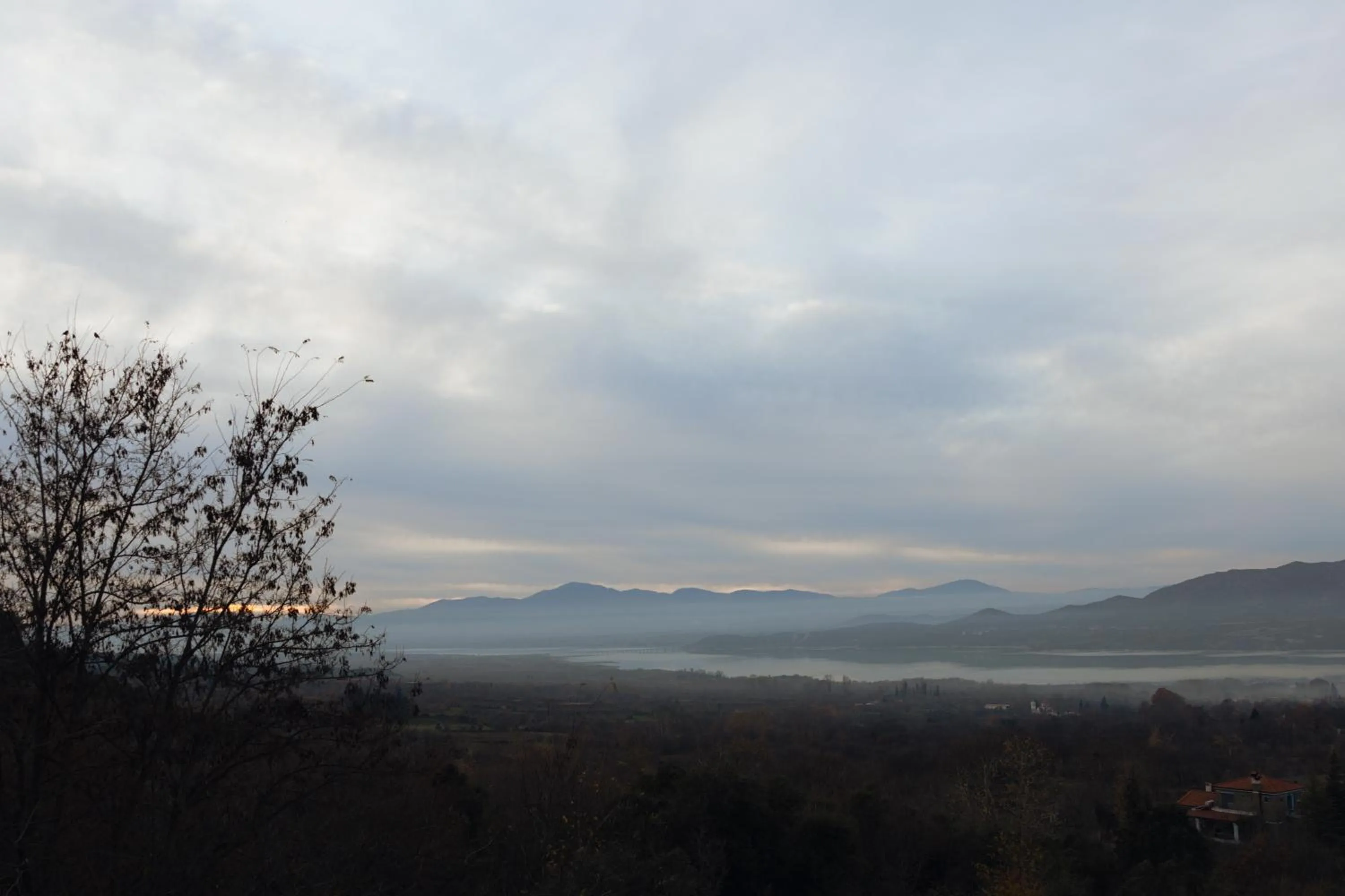 Lake view in Agnanti Hotel