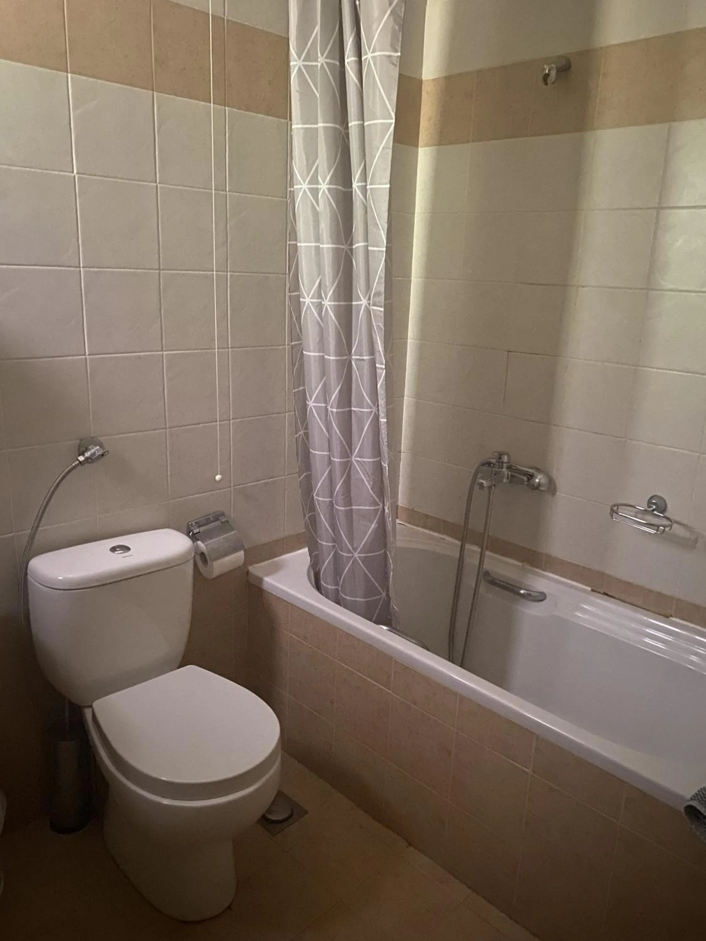 Shower in Agnanti Hotel