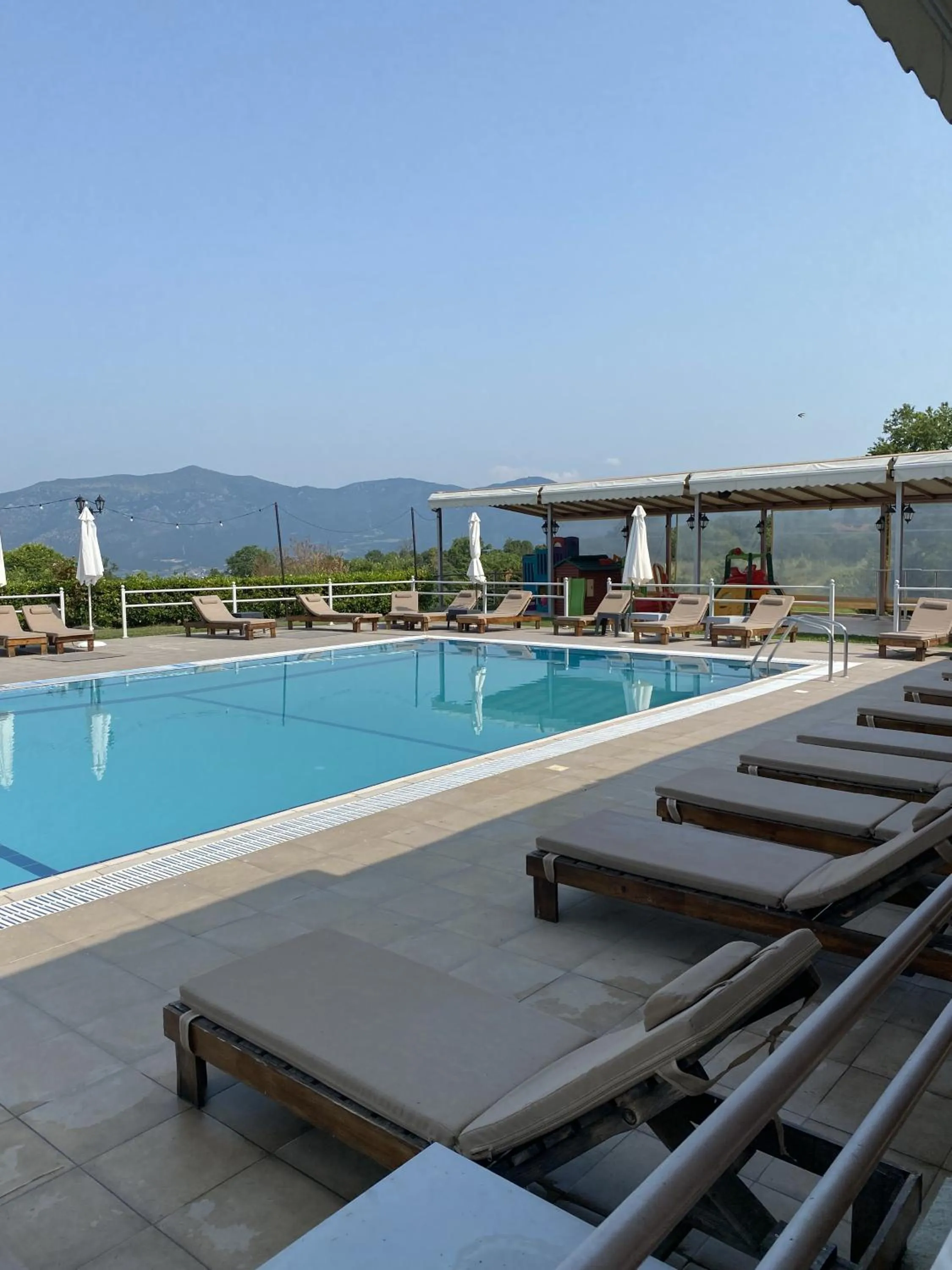 Swimming pool in Agnanti Hotel