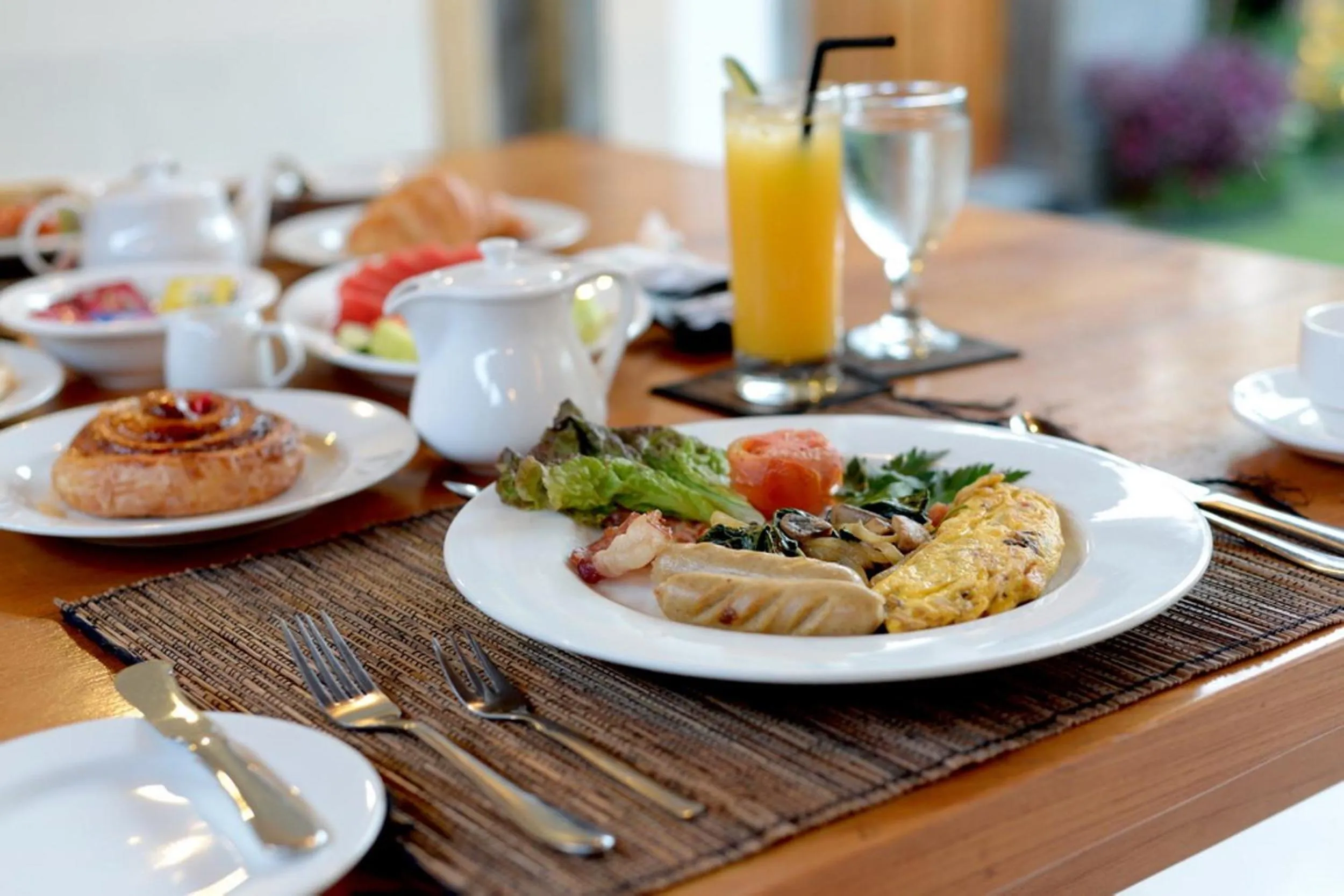 Breakfast in Sandi Agung Villa