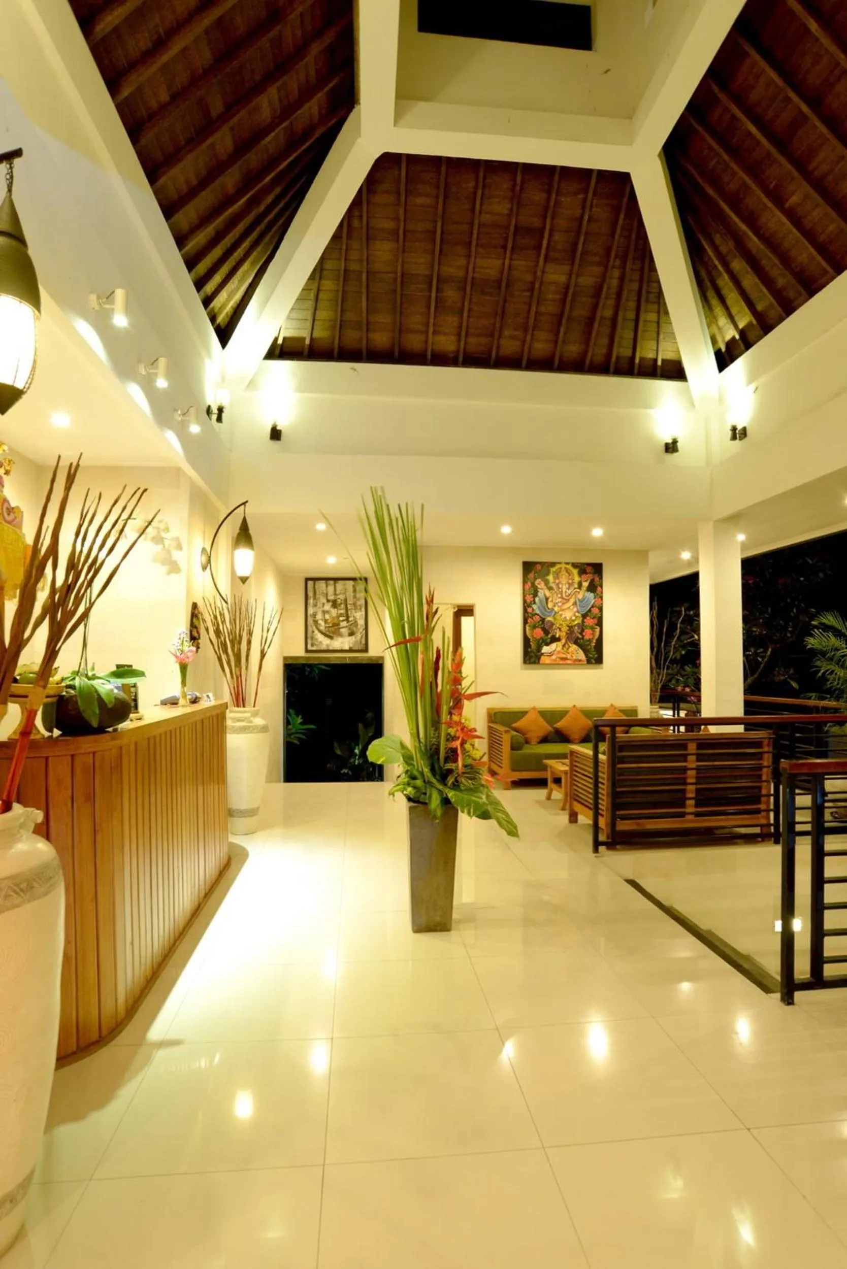 Living room in Sandi Agung Villa