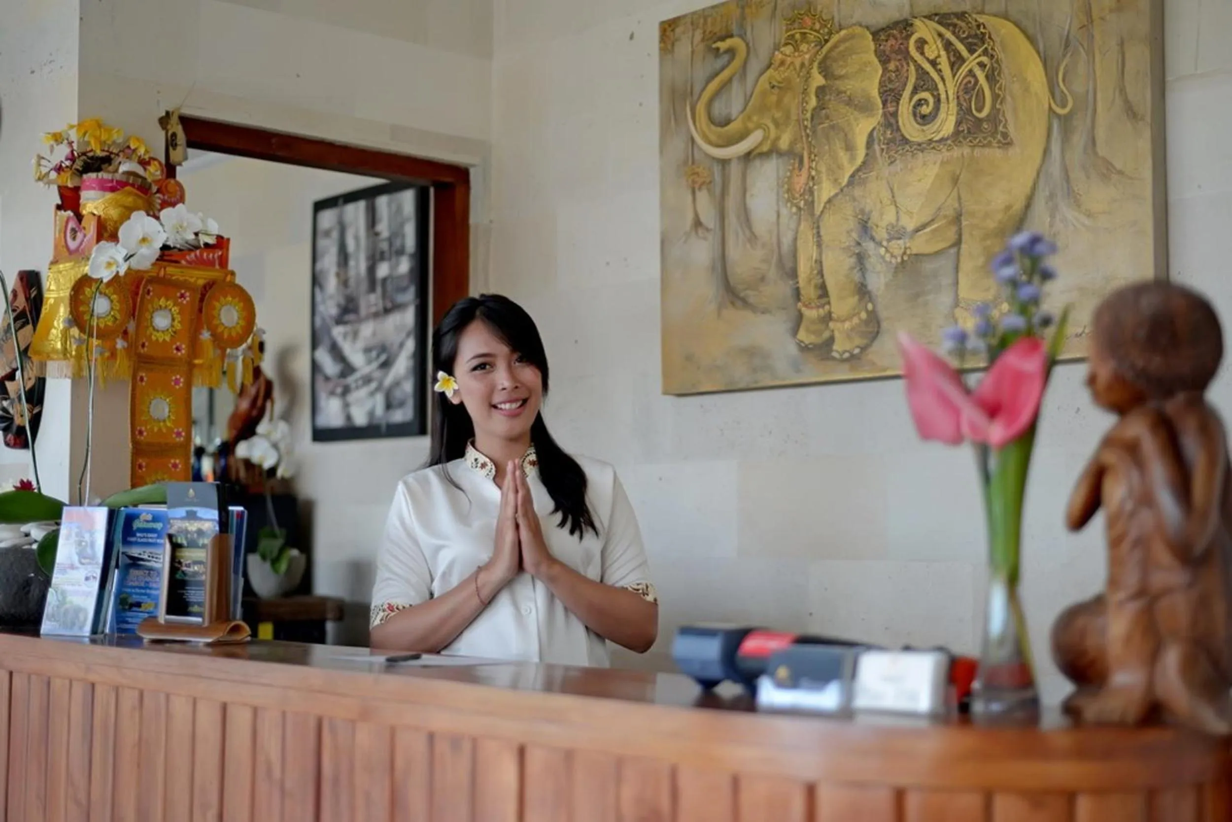Staff in Sandi Agung Villa