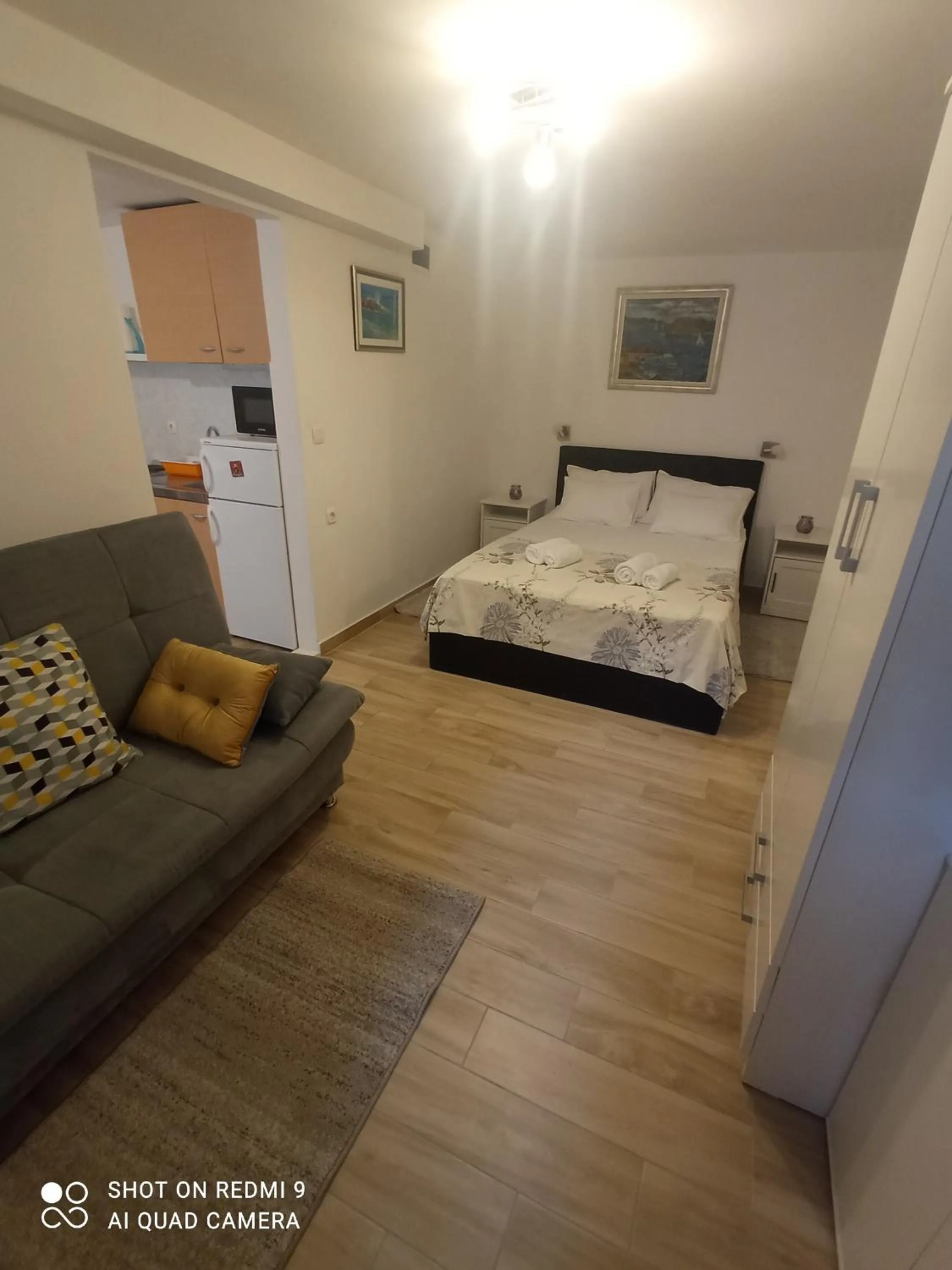 Seating area, Bed in Apartments & room Ivica Split