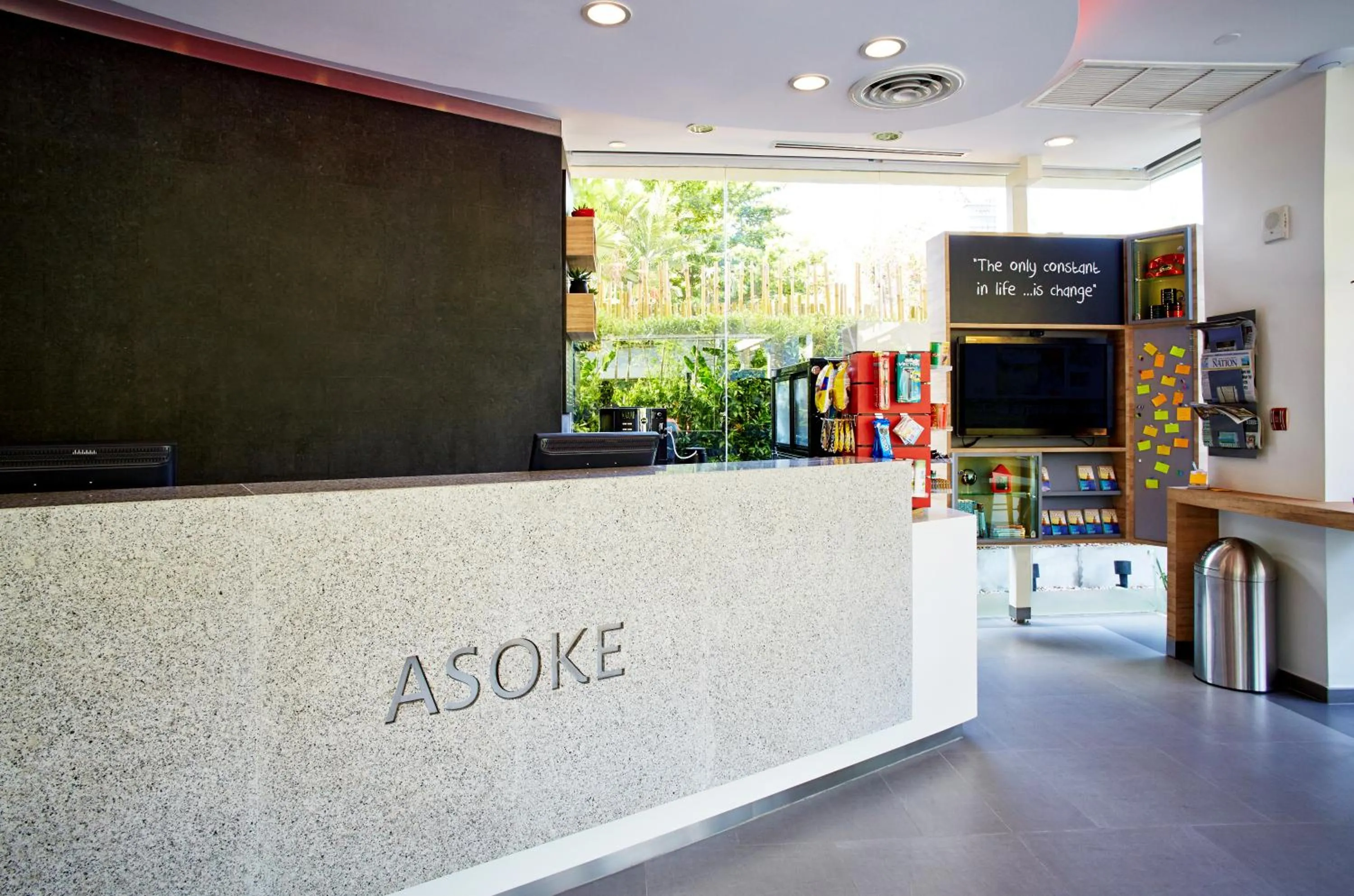 Lobby or reception in Easy Planet Bangkok Asoke