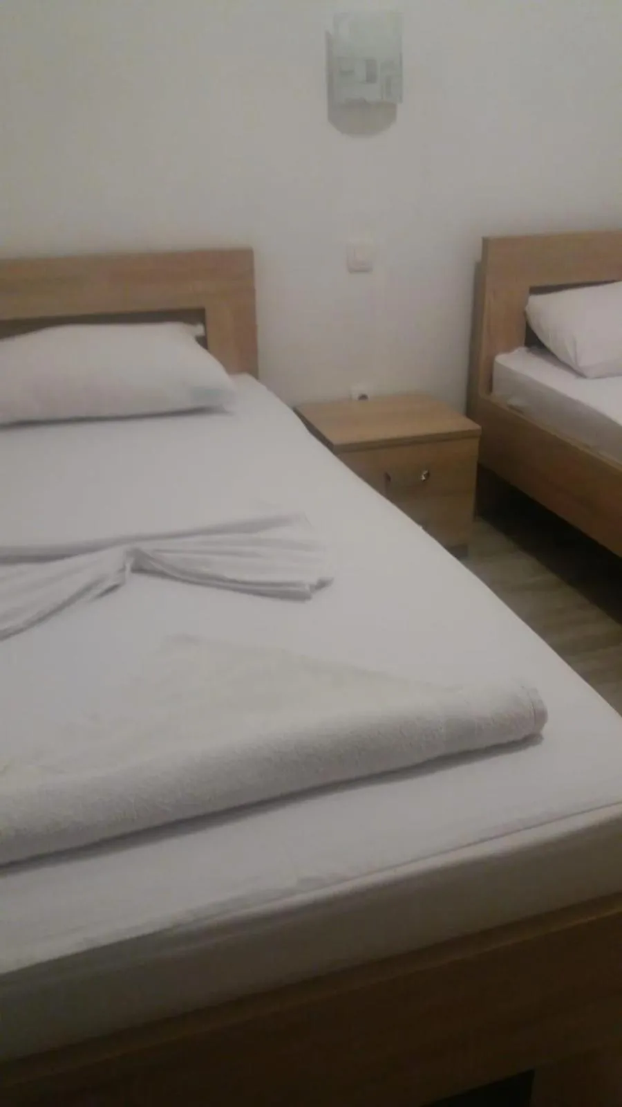 Bed in Dalukos Apartmani