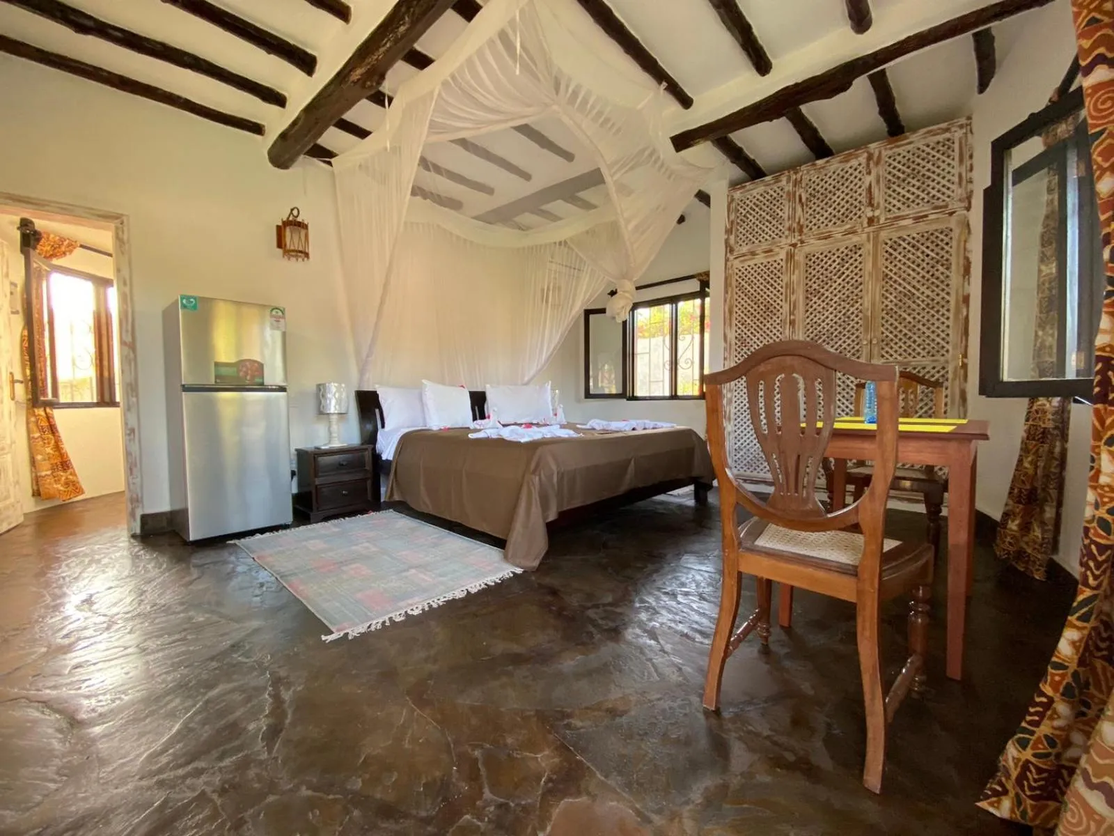 Bed in Hotel Villa Malindi