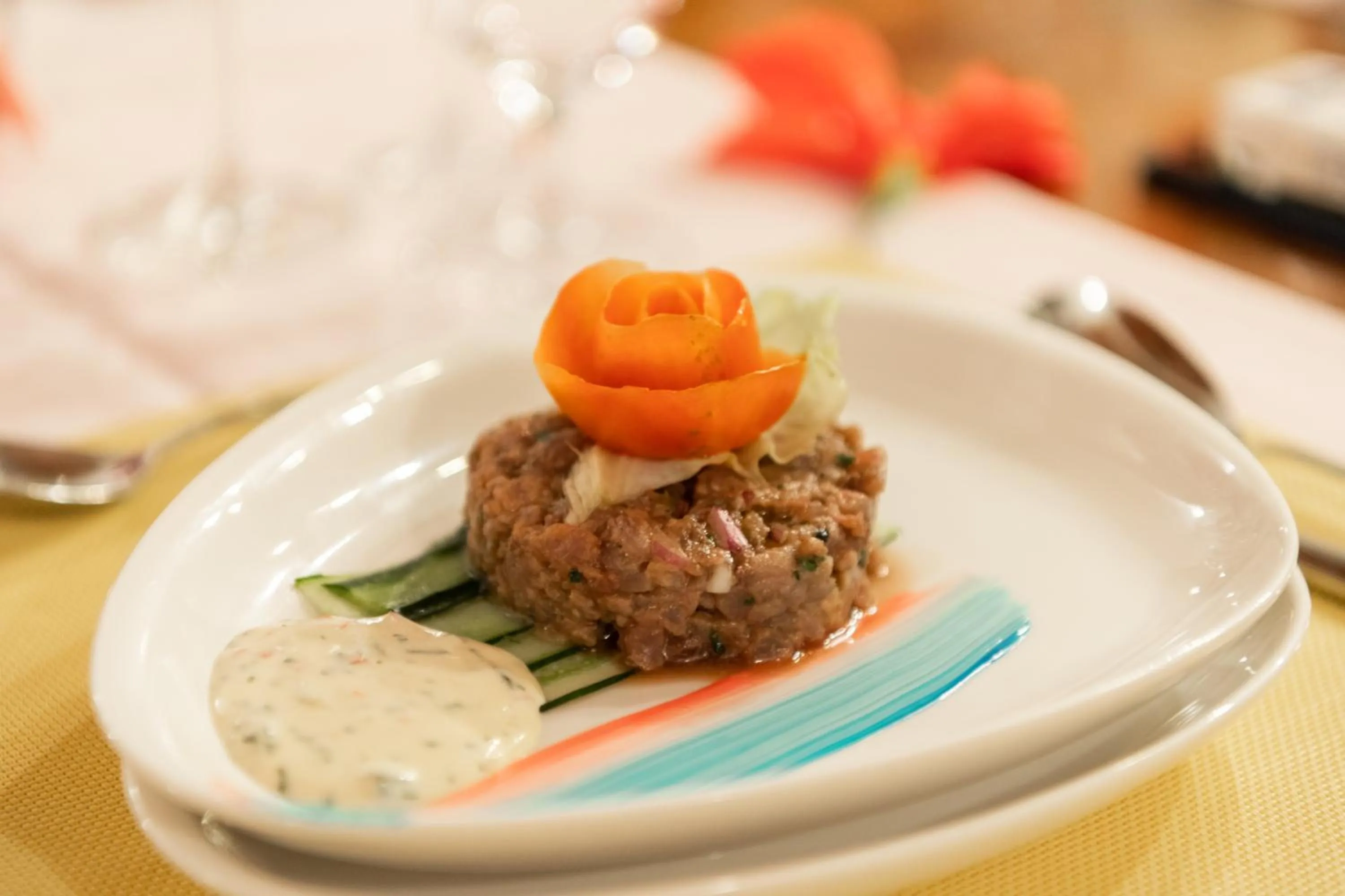 Food close-up in Hotel Villa Malindi
